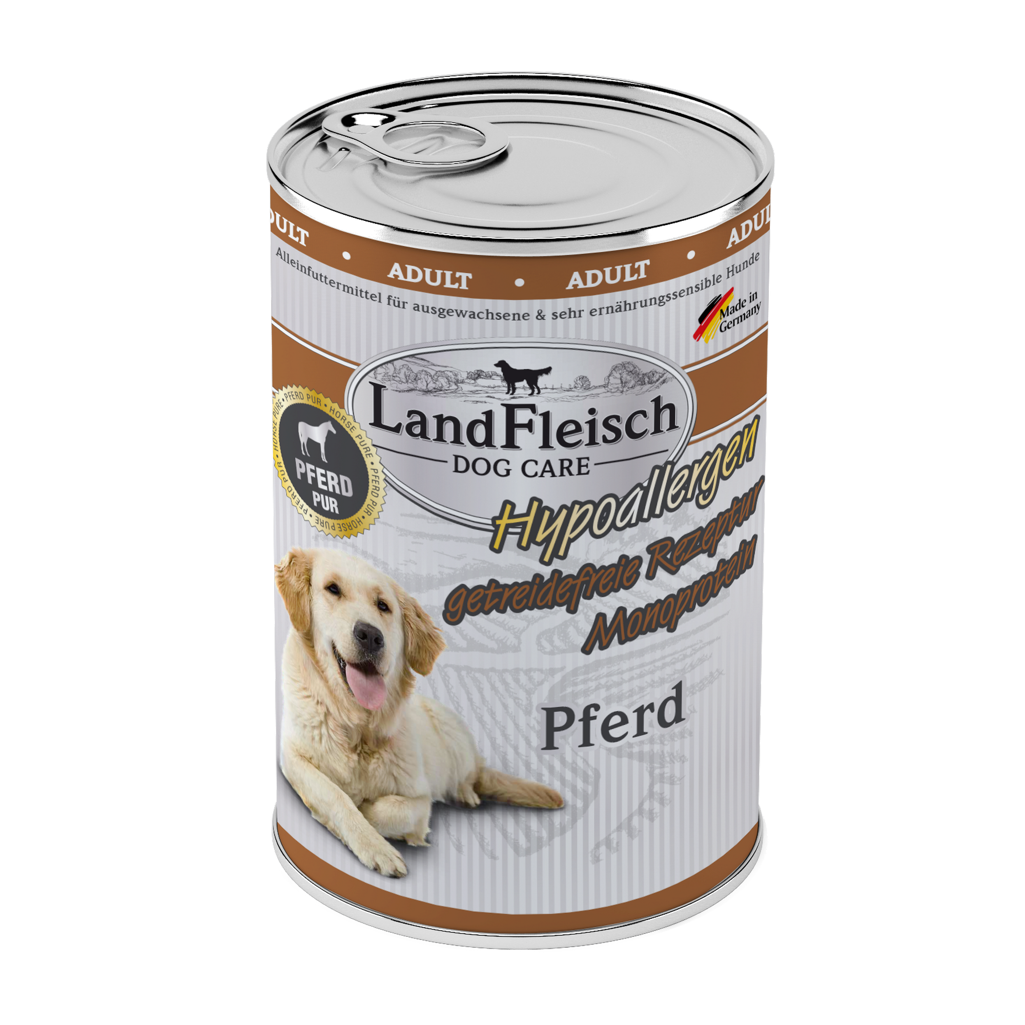 Hundefutter 'Dog Care Hypoallergen' Pferd 400 g