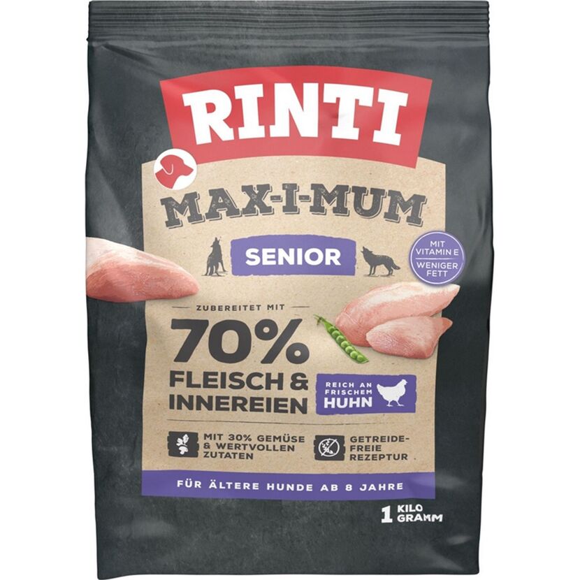 Hundefutter 'Max-i-mum' Senior Huhn 1 kg
