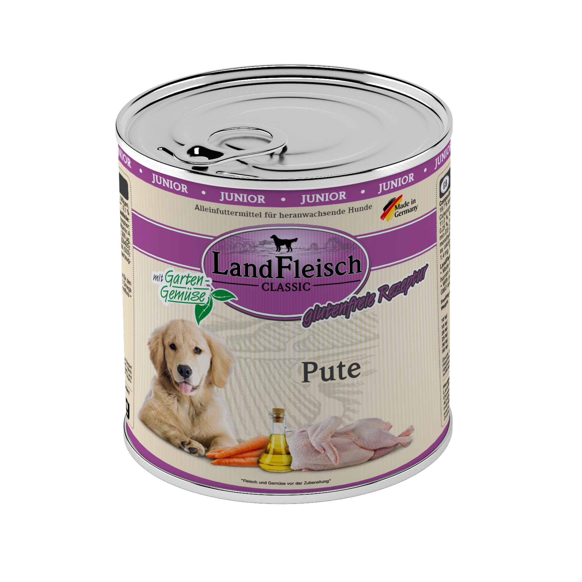 Hundefutter 'Classic' Junior Pute 800 g