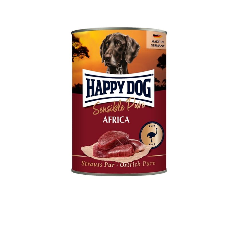 Hundefutter 'Sensible' Strauß Pur 400 g