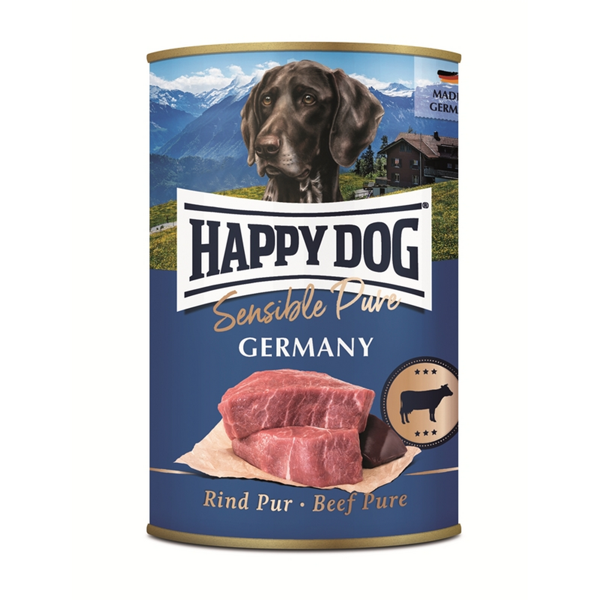 Hundefutter 'Sensible Pure' germany Rind 400 g