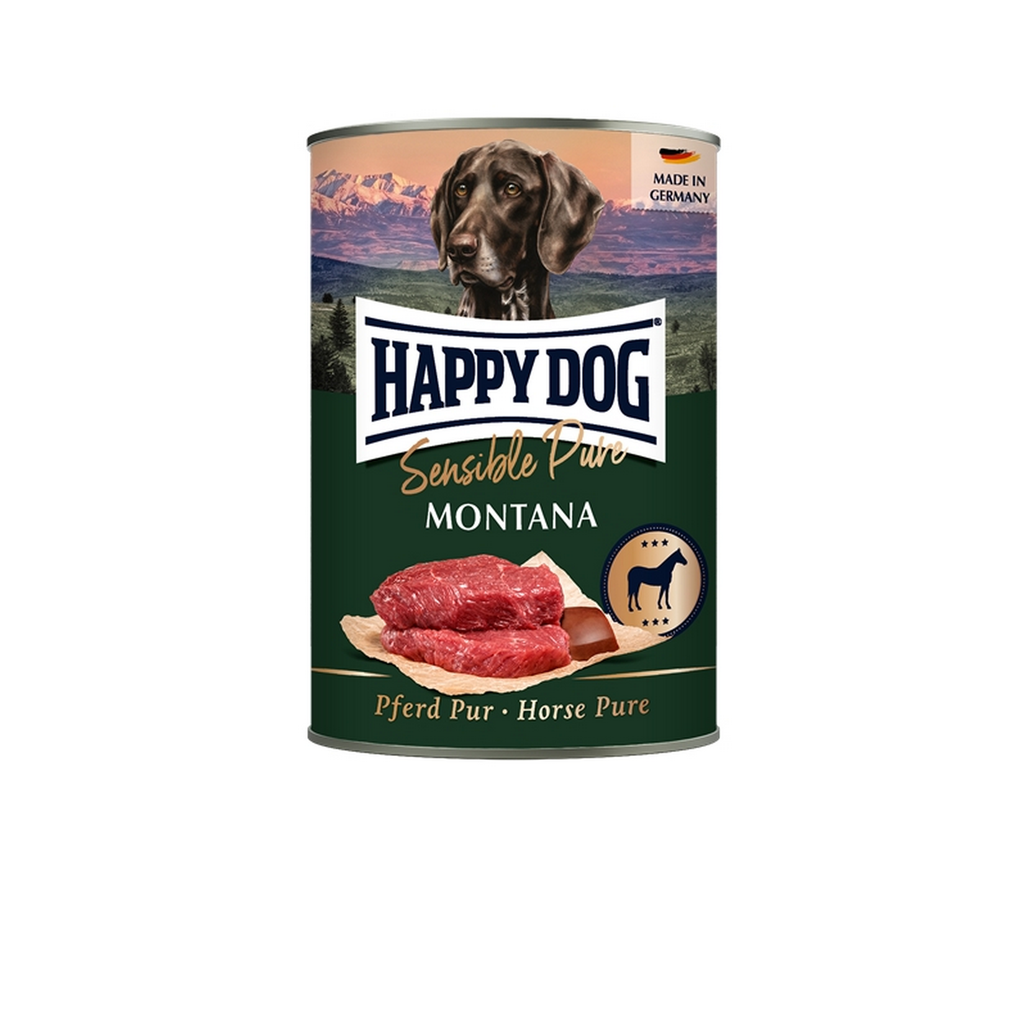 Hundefutter 'Sensible Pure' Montana Pferd 400 g
