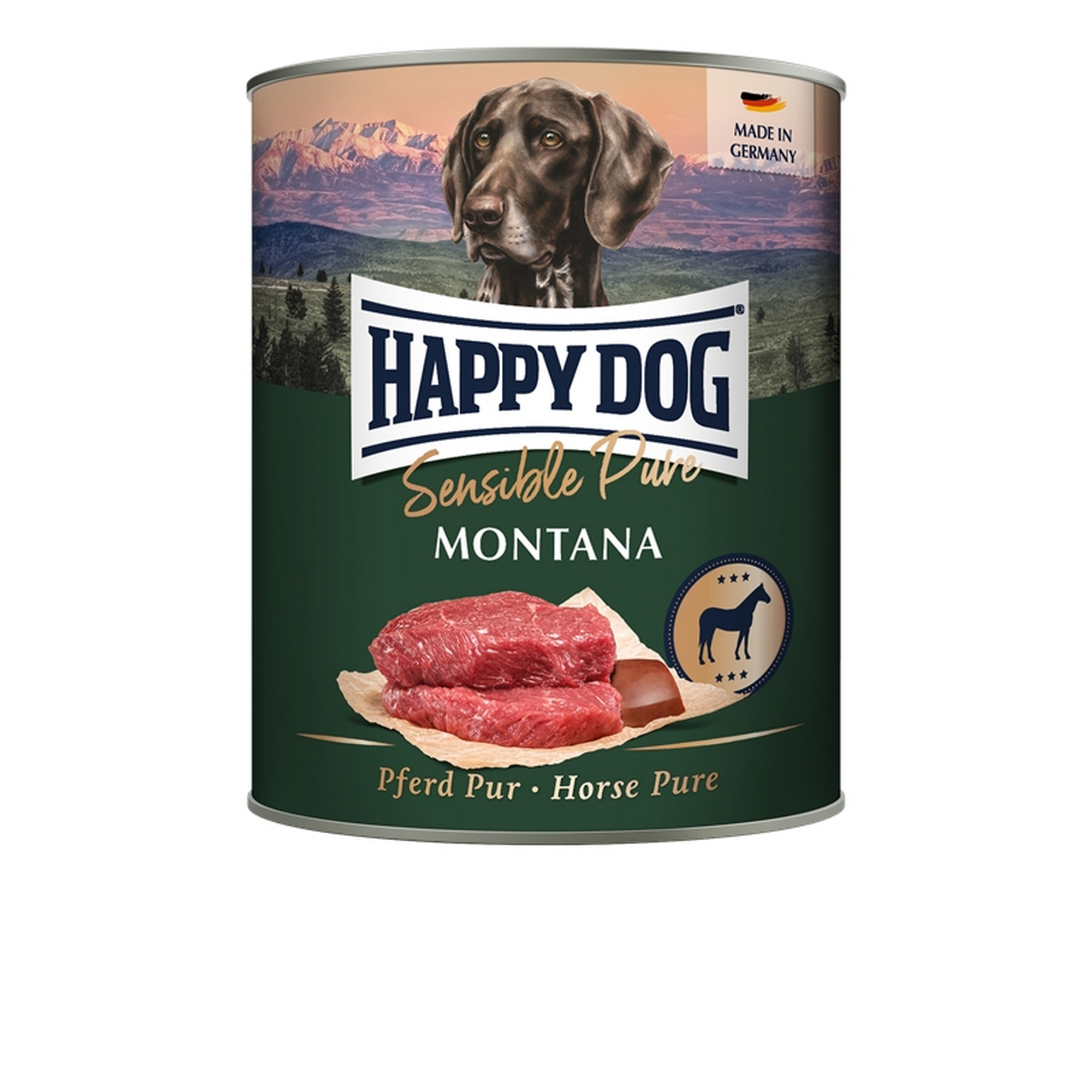 Hundefutter 'Sensible Pure' Montana Pferd 800 g