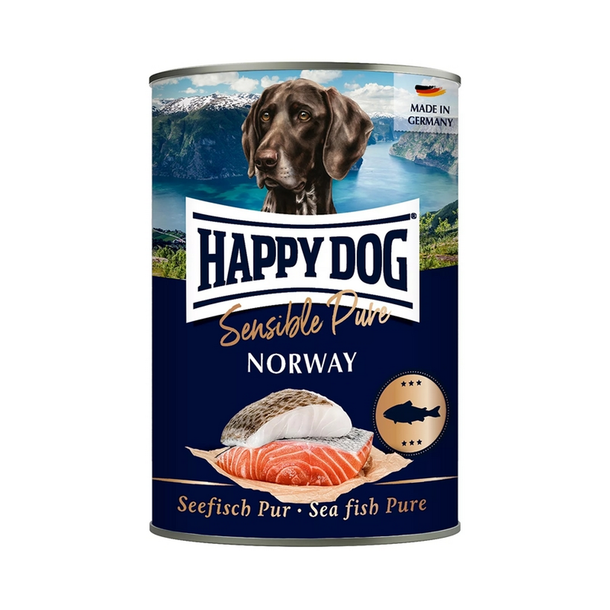 Hundefutter 'Sensible Pure' Norway Seefisch 400 g