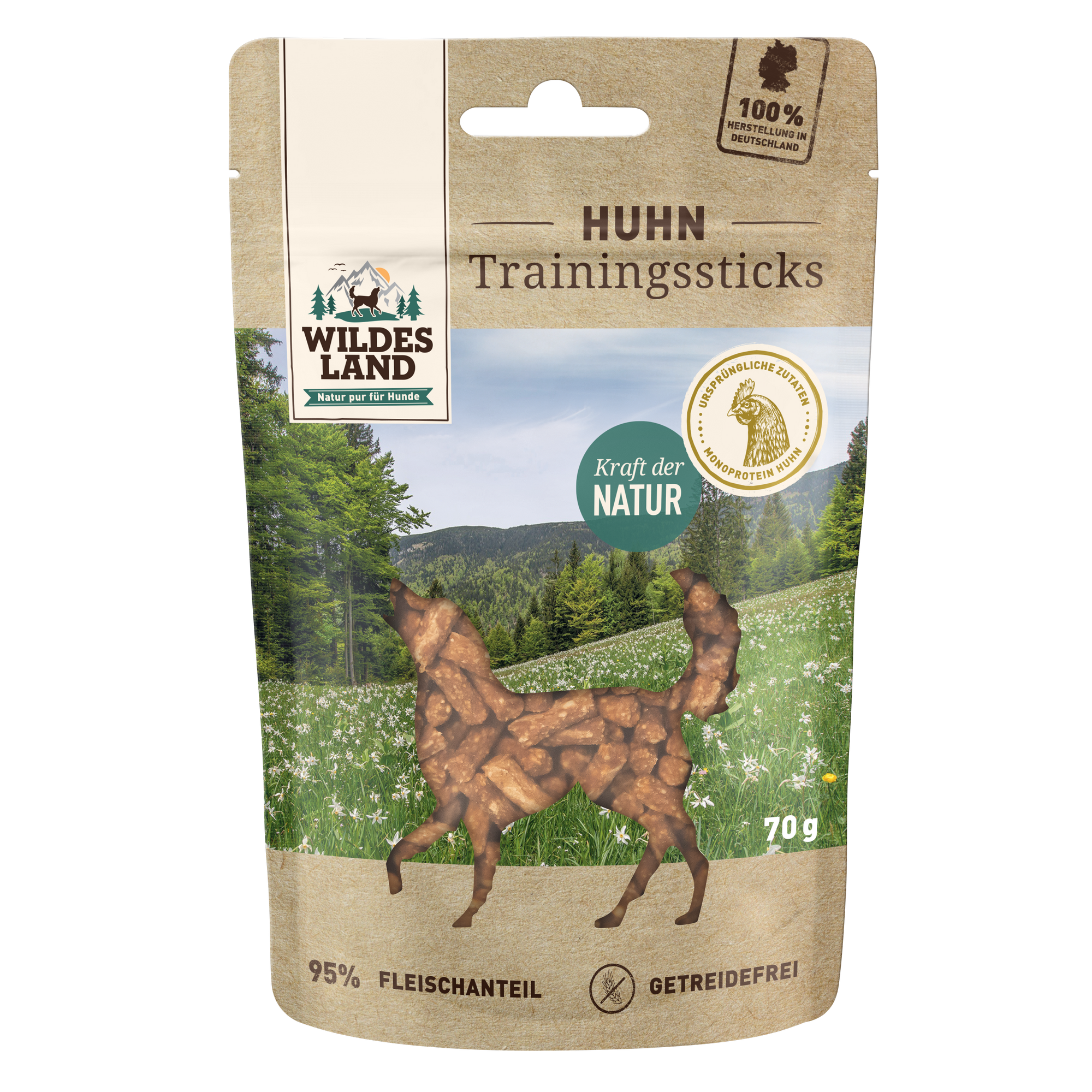Hundesnack 'Trainingssticks Huhn' 70 g