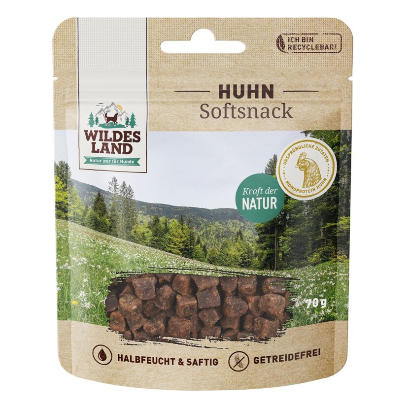 Hundesnack 'Softsnack Huhn' 70 g