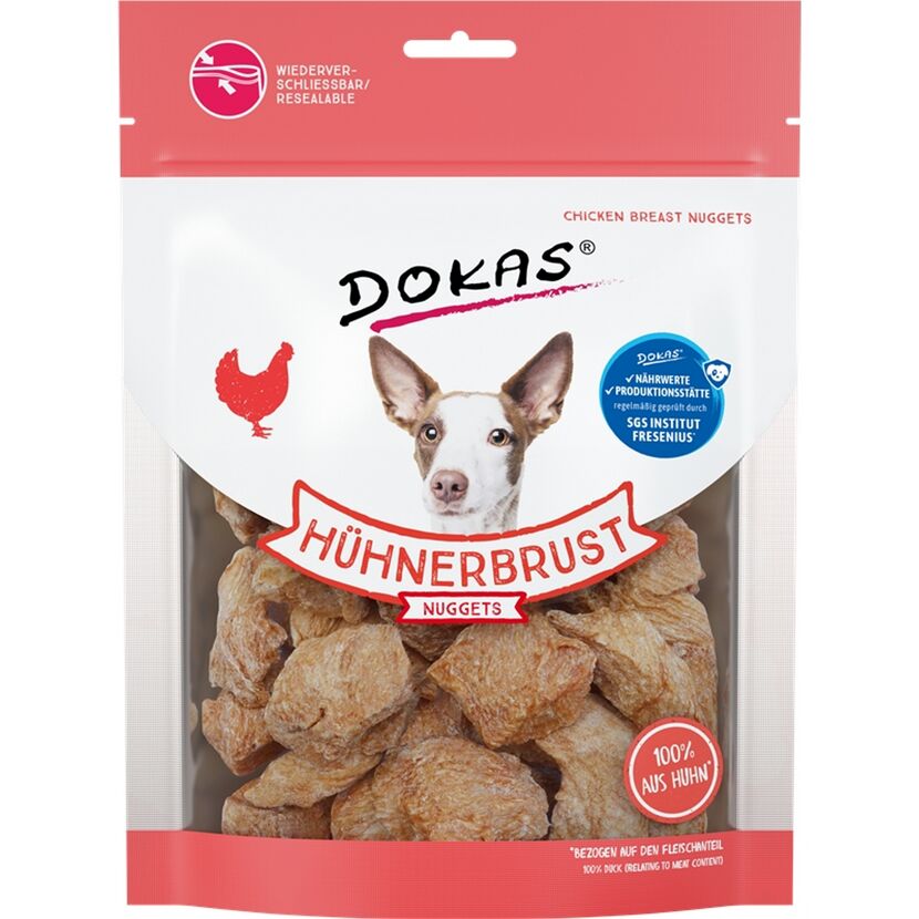 Hundefutter Hühnerbrust Nuggets 110 g