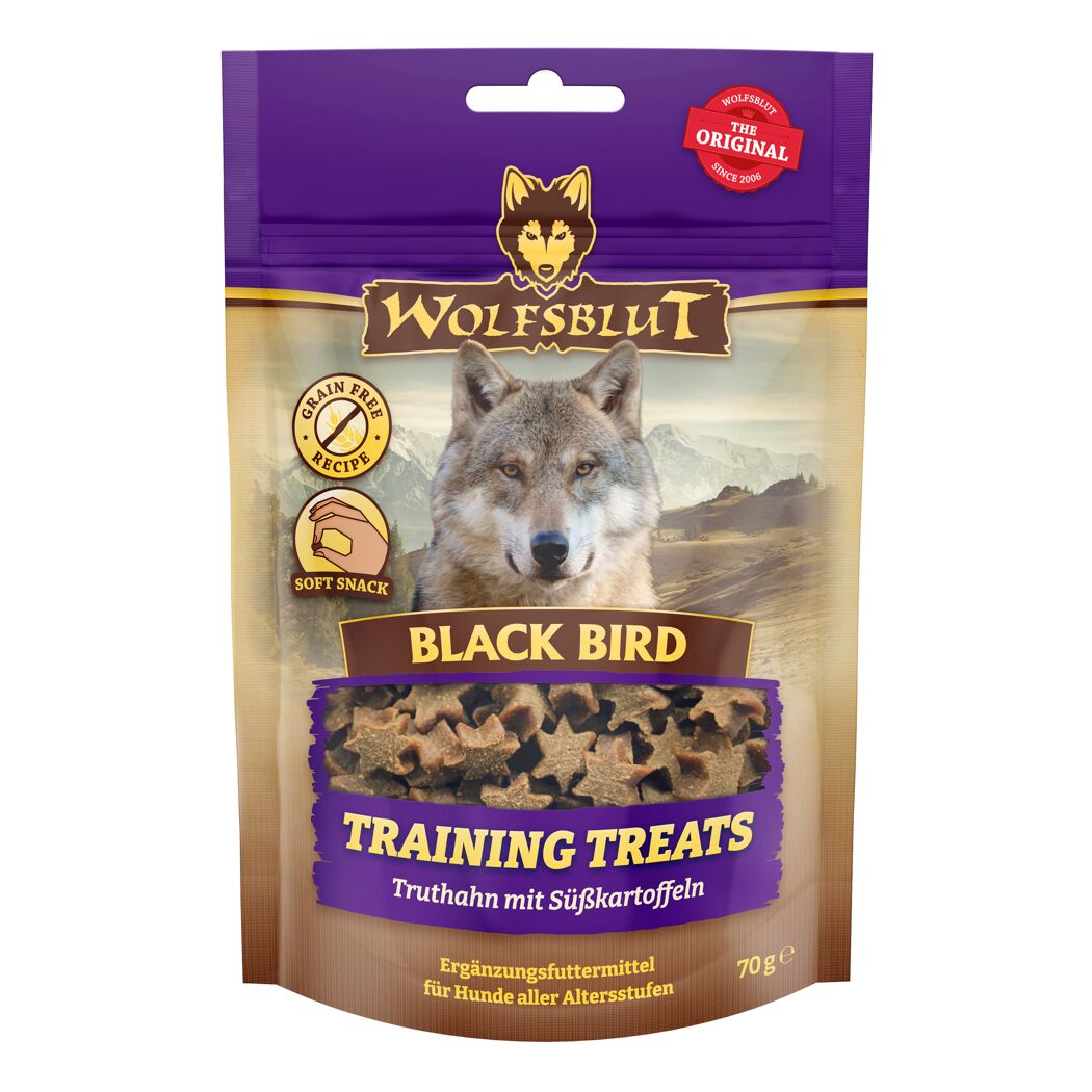 Hundesnack 'Training Treats Black Bird' 70 g