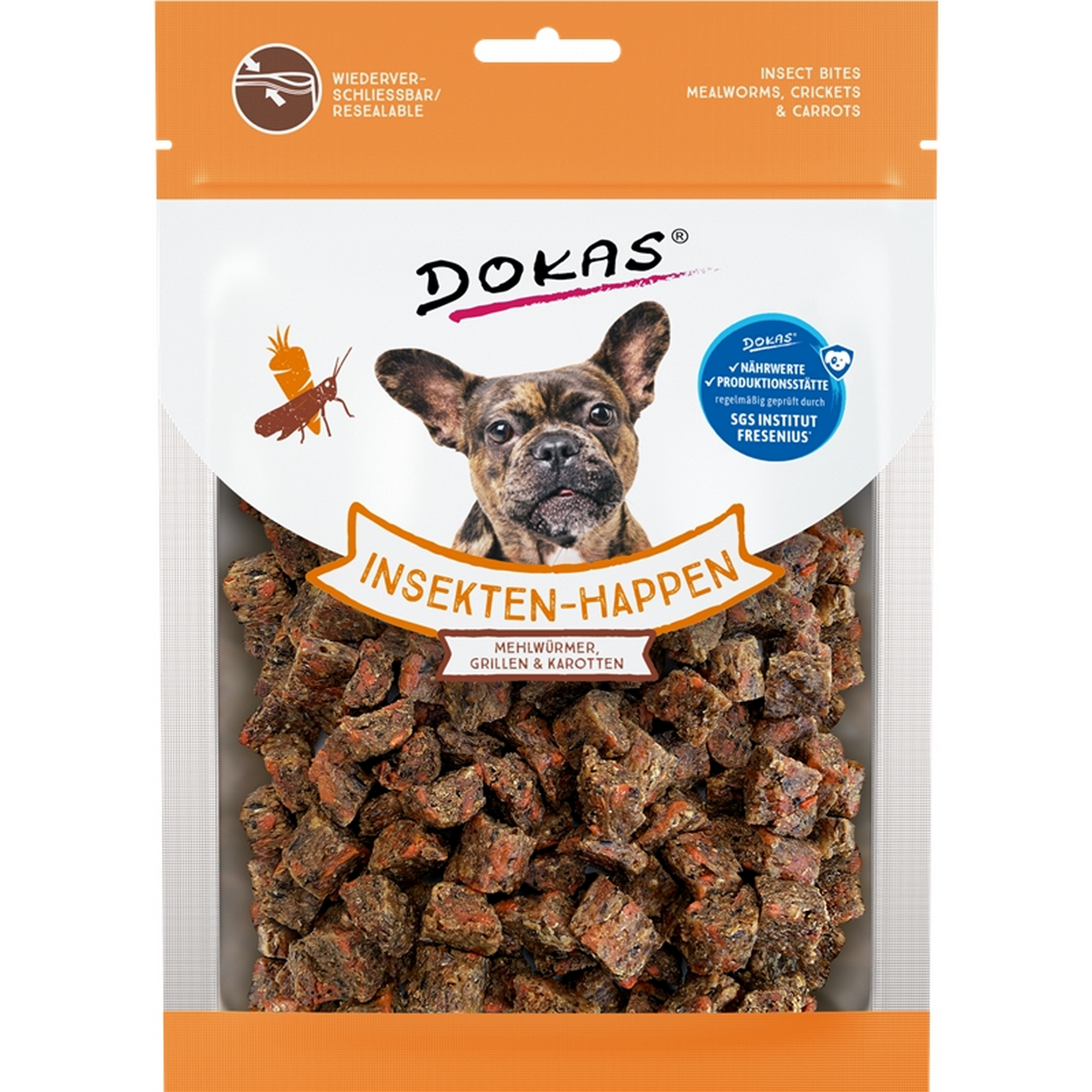 Hundefutter Insekten Karotte 100 g