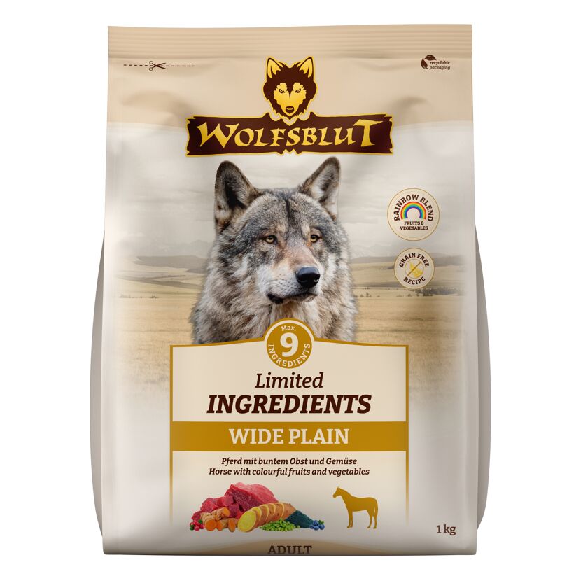 Hundetrockenfutter 'Wide Plain' Adult 1 kg