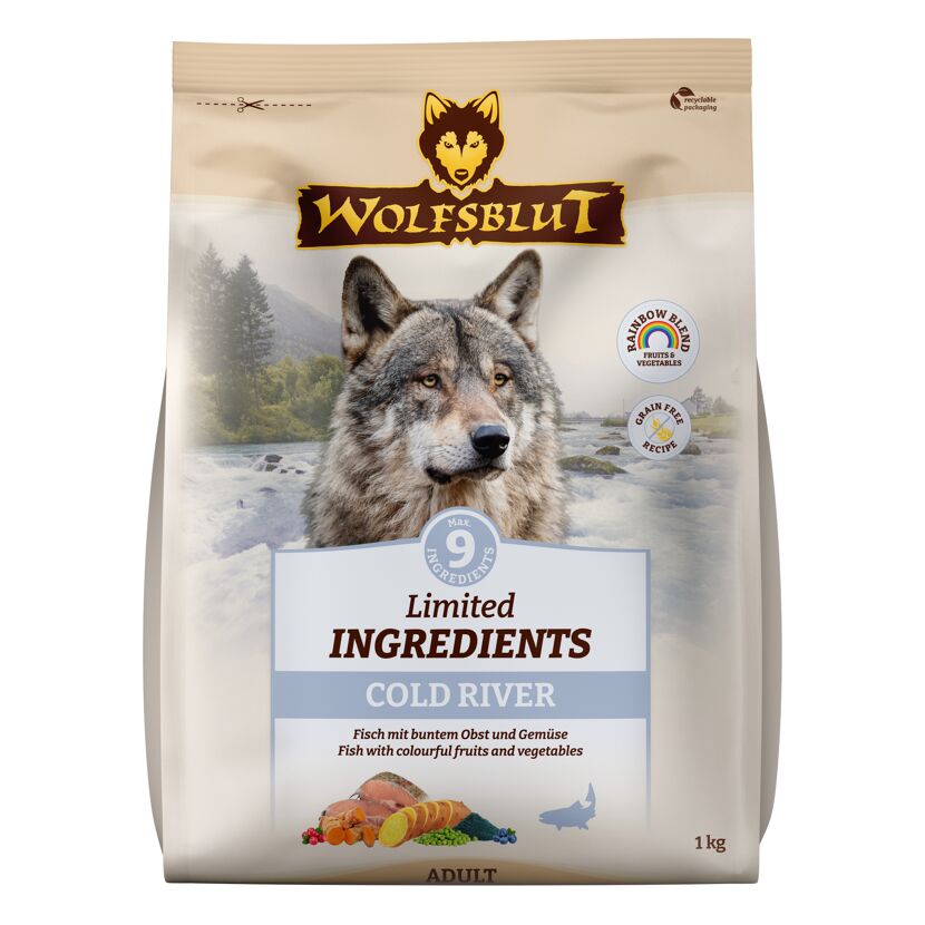 Hundetrockenfutter 'Cold River' Adult 1 kg