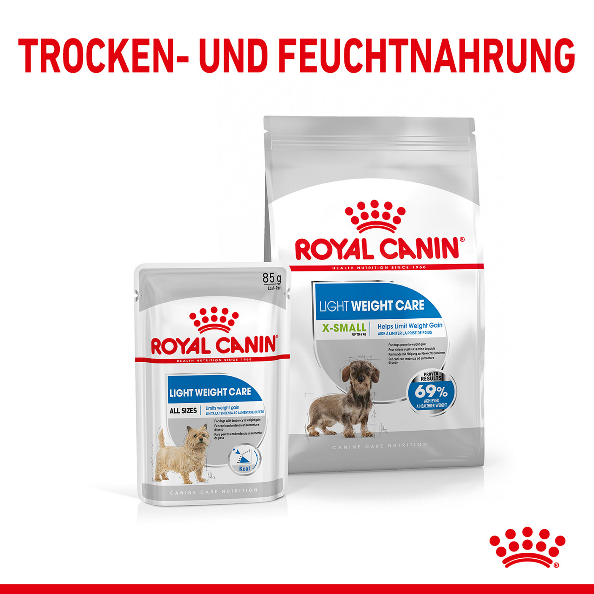 Hundenassfutter 'Light Weight Care X-Small' 1,5 kg