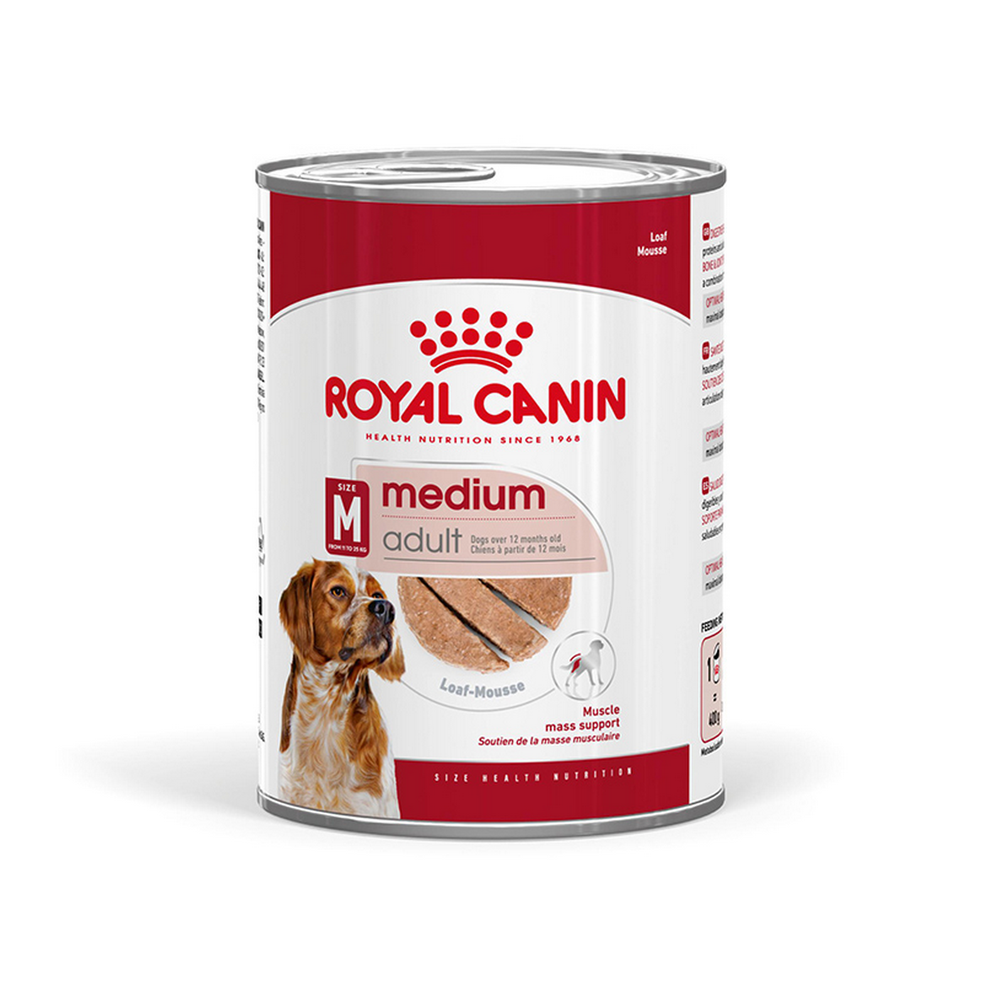 Hundenassfutter 'Medium Adult Mousse' 410 g