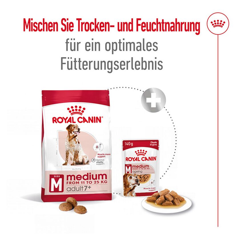 Hundenassfutter 'Medium Ageing Mousse' 410 g