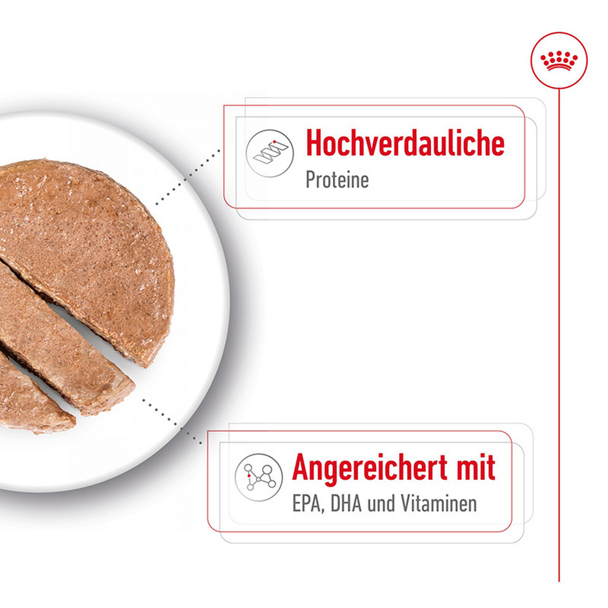 Hundenassfutter 'Maxi Ageing Mousse' 410 g