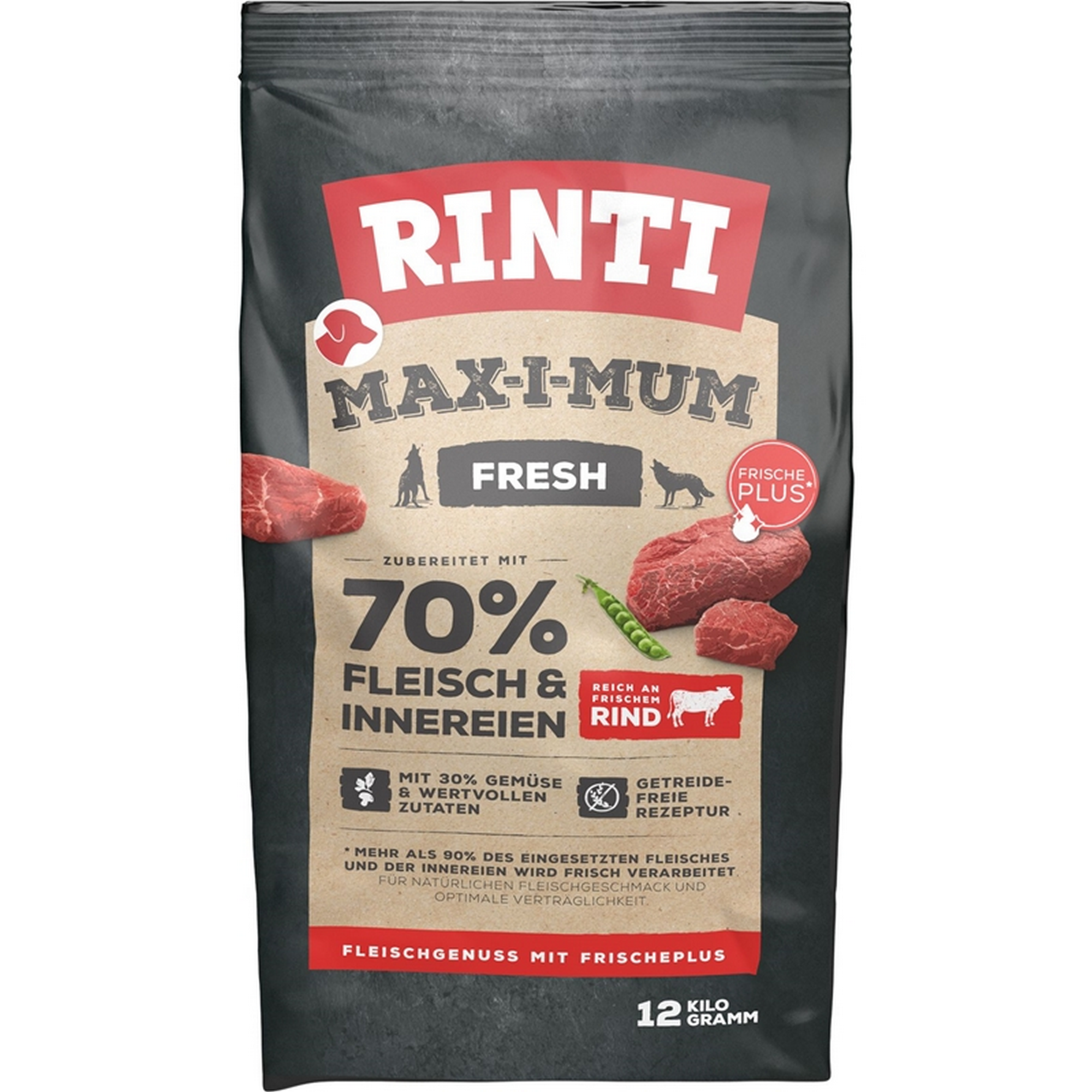 Hundefutter 'Max-i-mum' Rind 12 kg