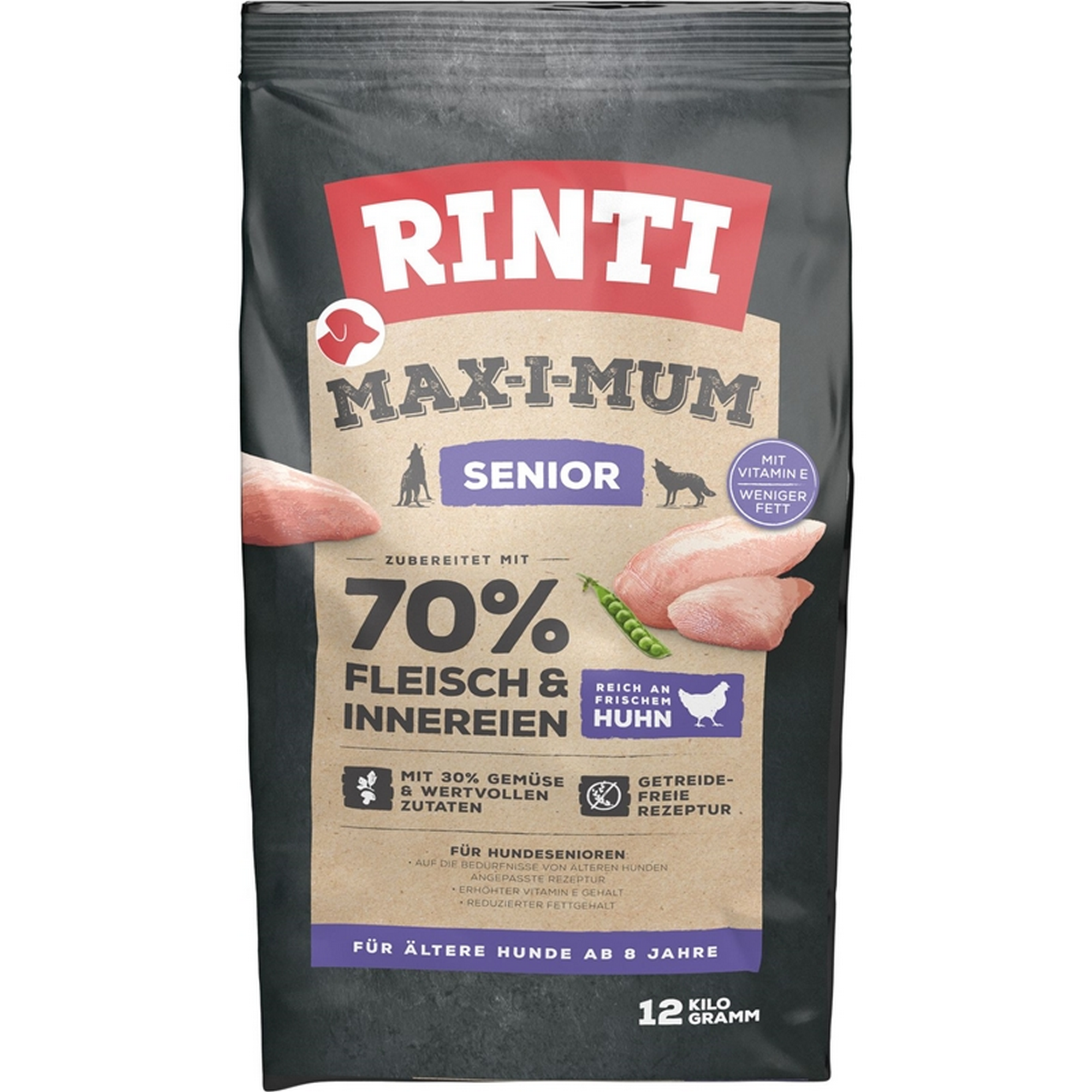 Hundefutter 'Max-i-mum' Senior 12 kg