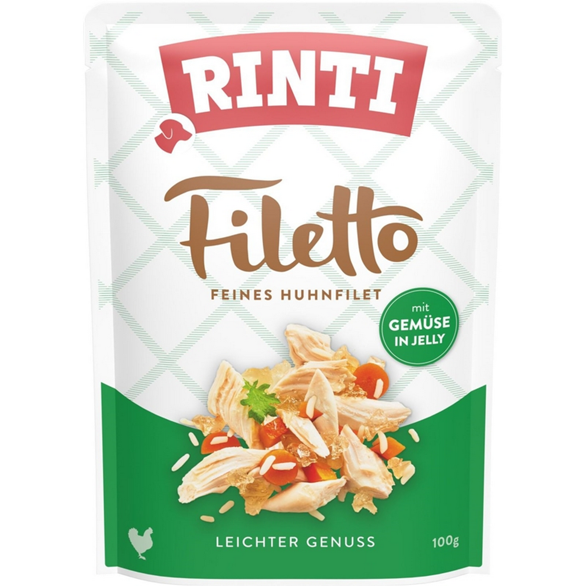 Hundefutter 'Filetto' Huhn Gemüse 100 g