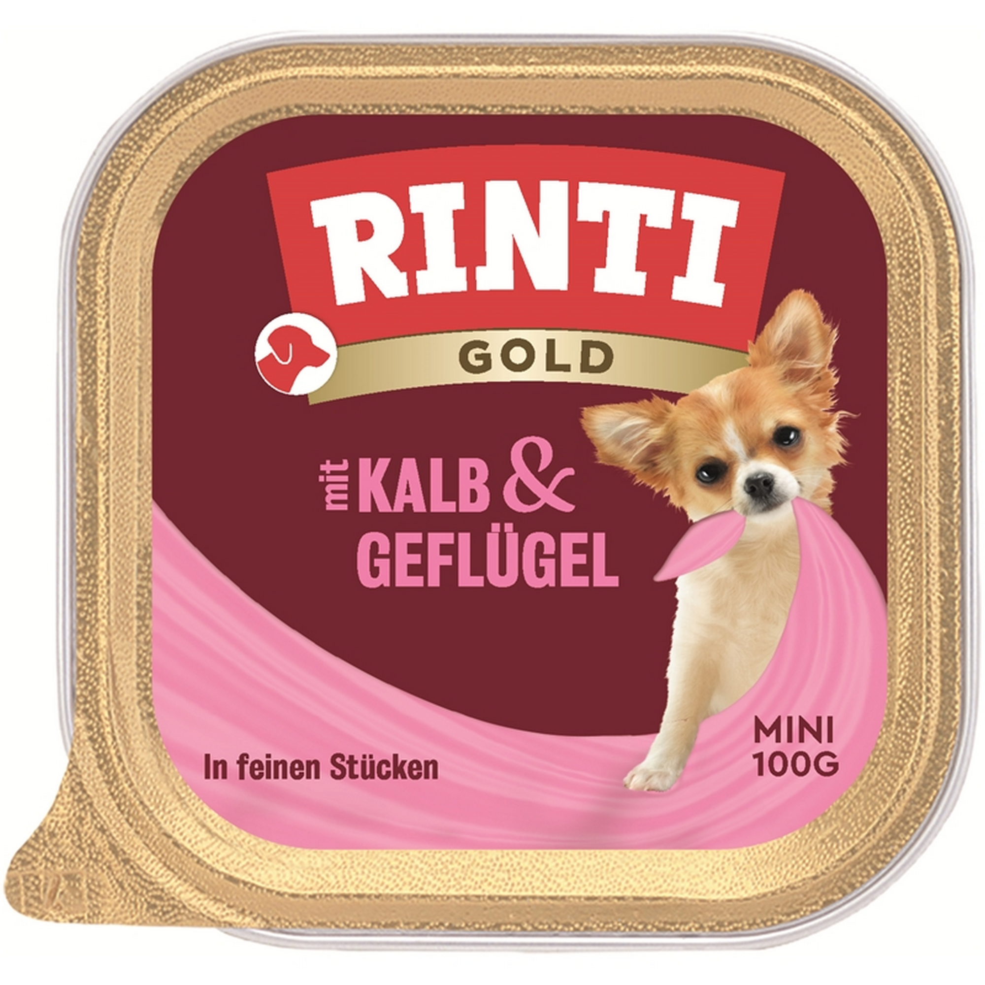 Hundefutter 'gold' Kalb Geflügel 100 g
