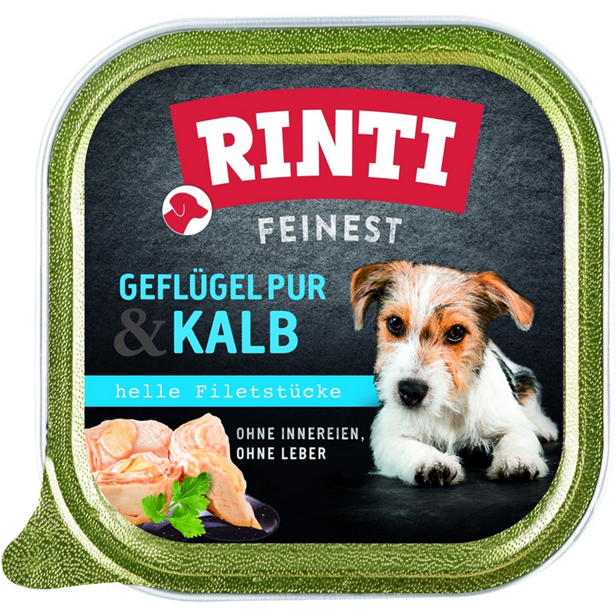 Hundefutter 'Feinest' Geflügel Pur Kalb 150 g