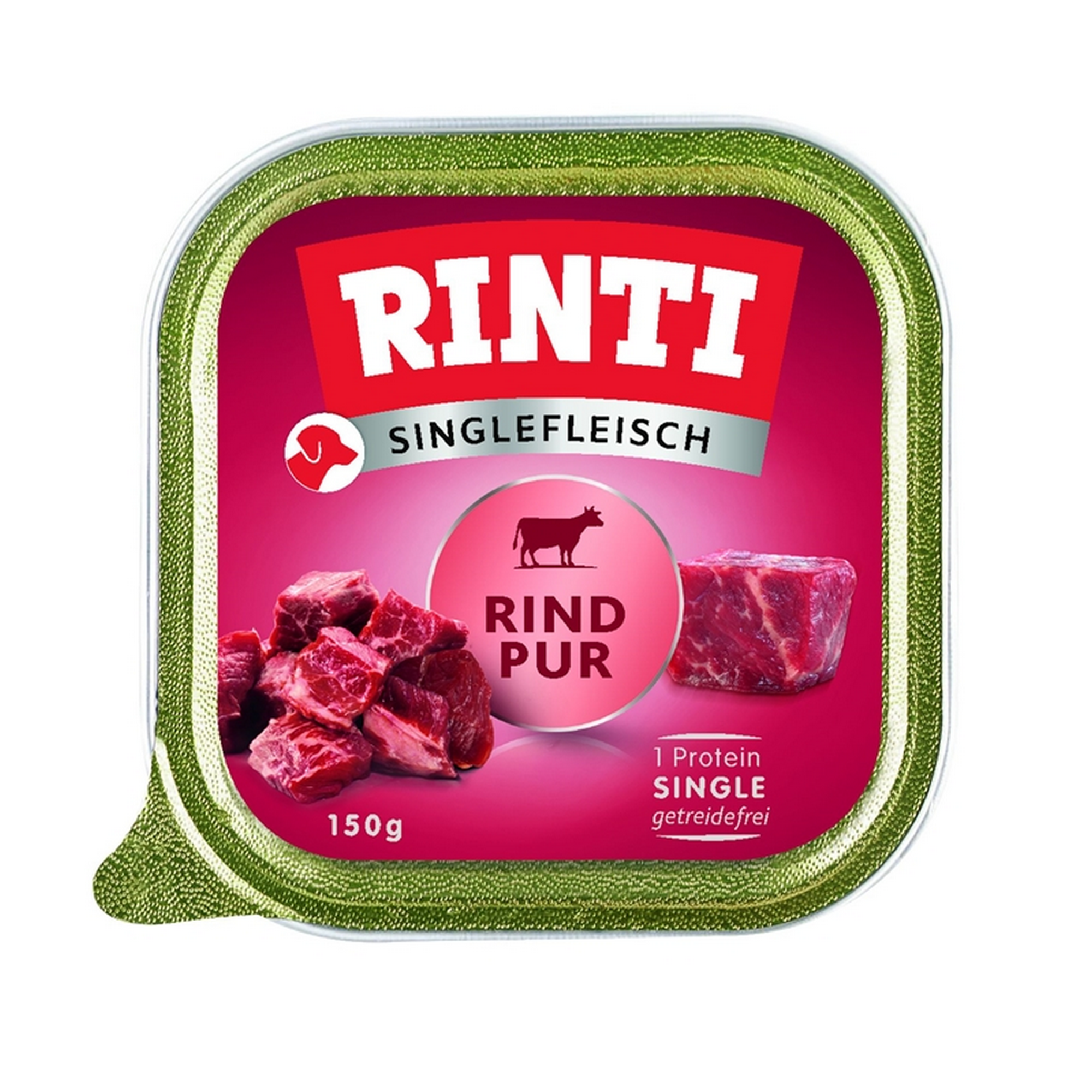 Hundefutter 'Singlefleisch' Rind Pur 150 g