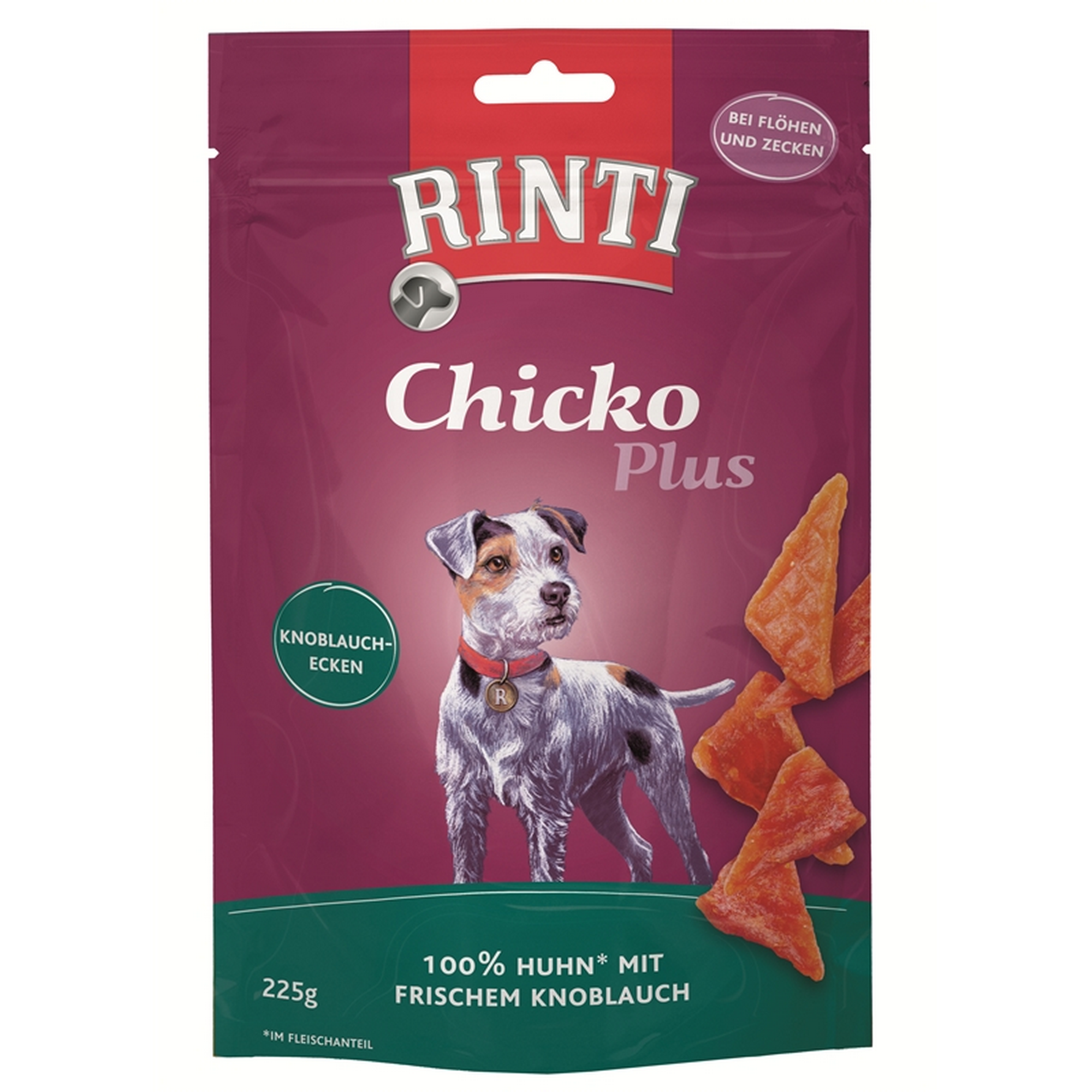 Hundefutter 'Chicko' Huhn mit Knoblauch 225 g
