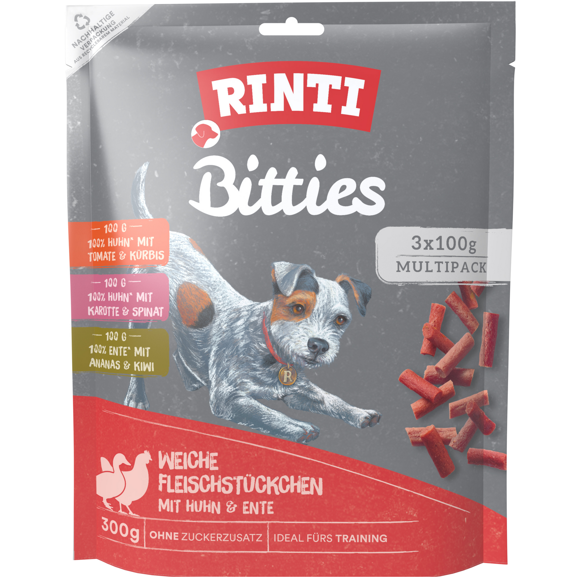 Hundefutter 'Bitties' Fleischstückchen 300 g