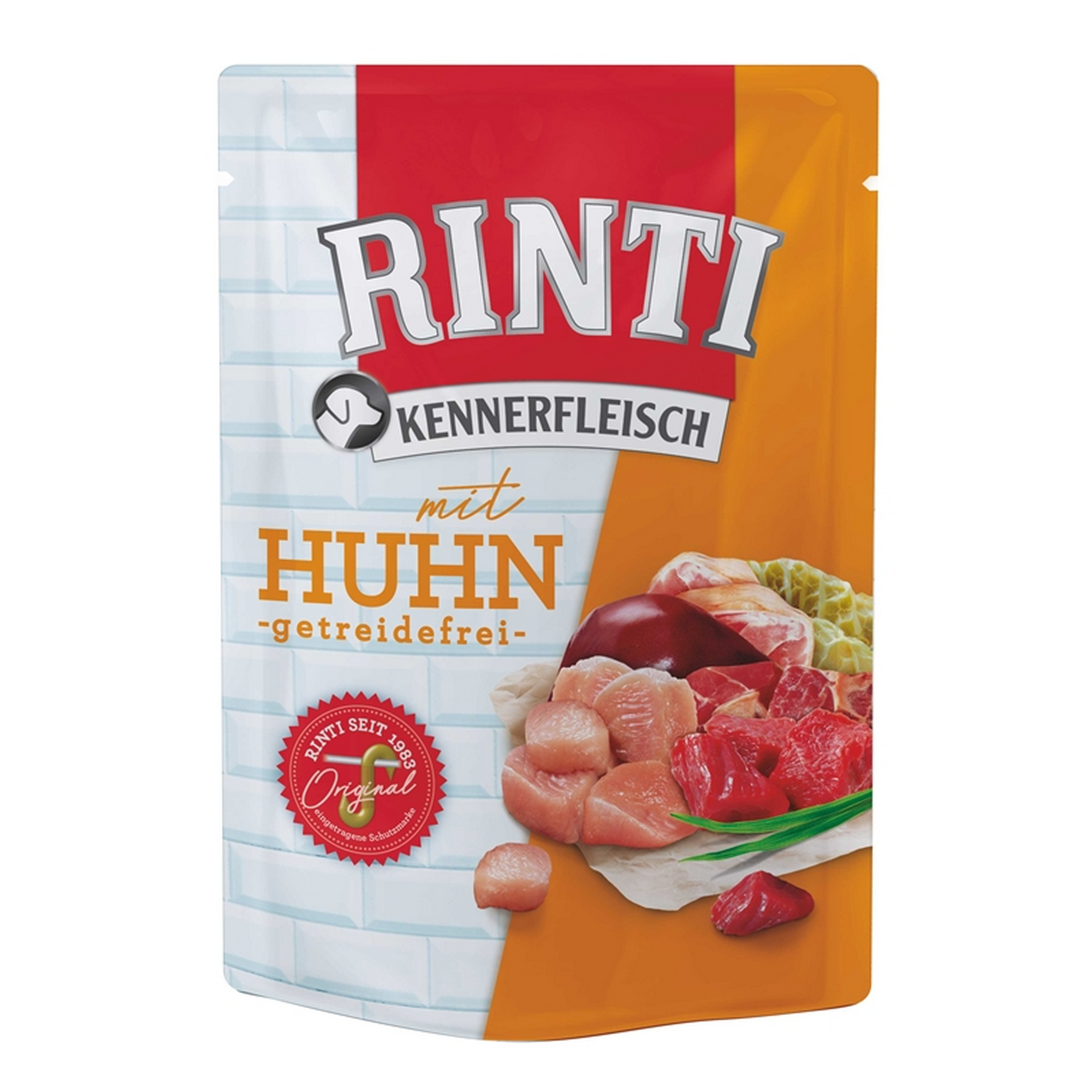 Hundefutter 'Kennerfleisch' mit Huhn gefriergetrocknet 400 g