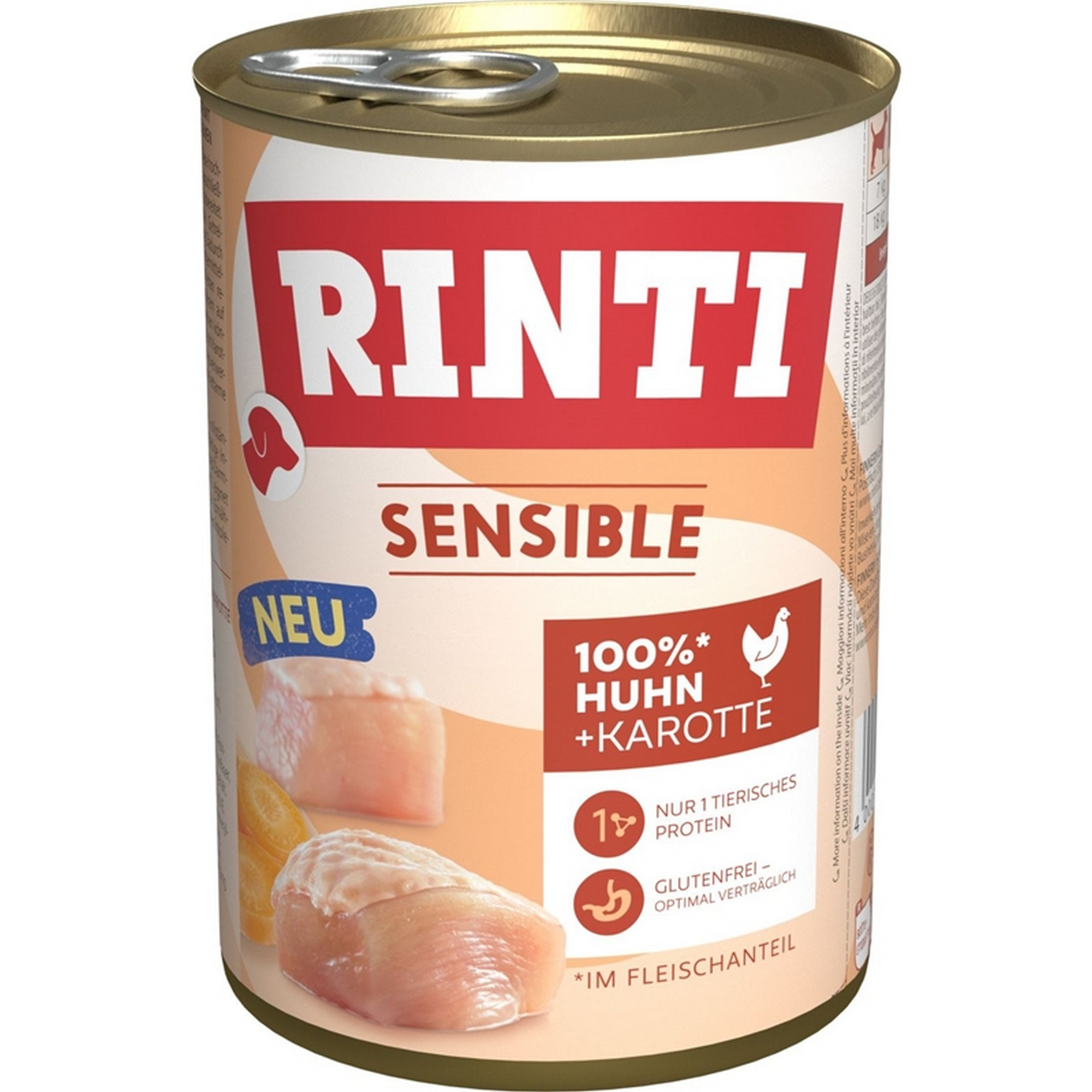 Hundefutter 'Sensible' Huhn Karotte 400 g