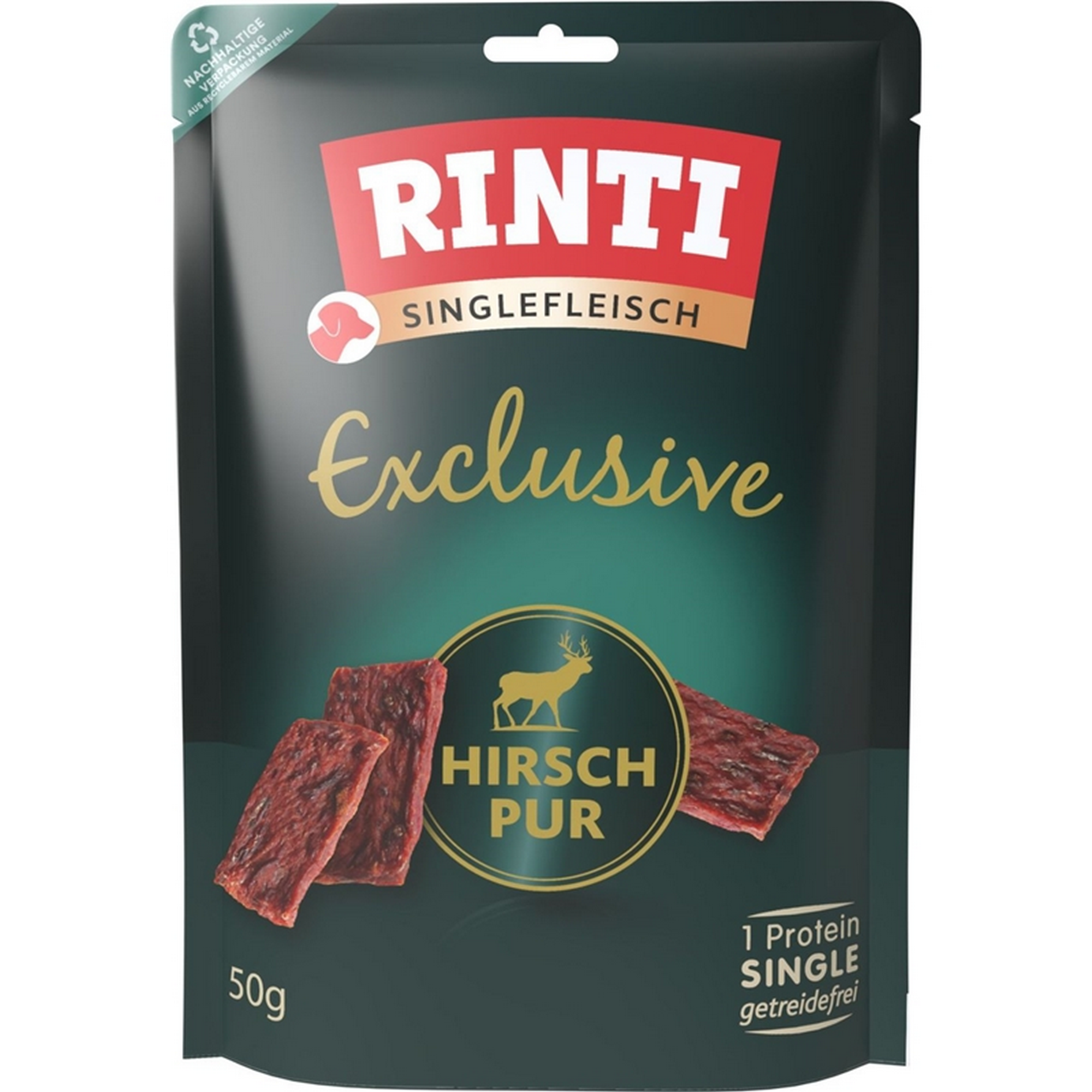 Hundefutter 'Singlefleisch' Hirsch Pur 50 g