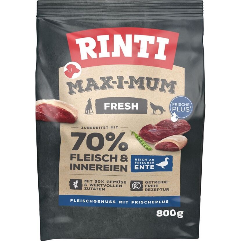 Hundefutter 'Max-i-mum' mit Ente 800 g