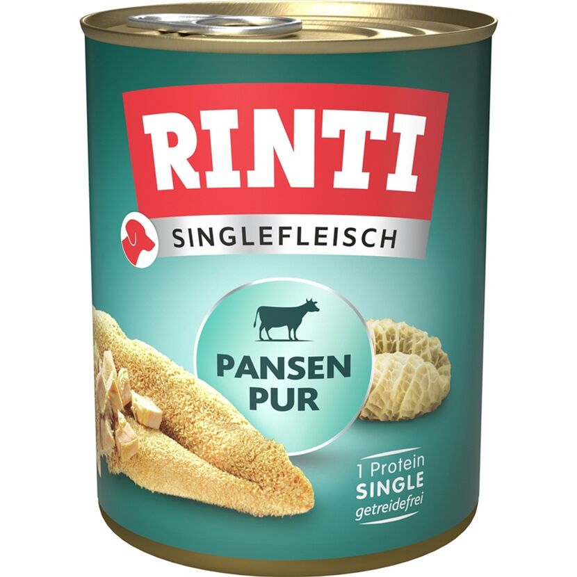 Hundefutter 'Singlefleisch' Pansen Pur 800 g