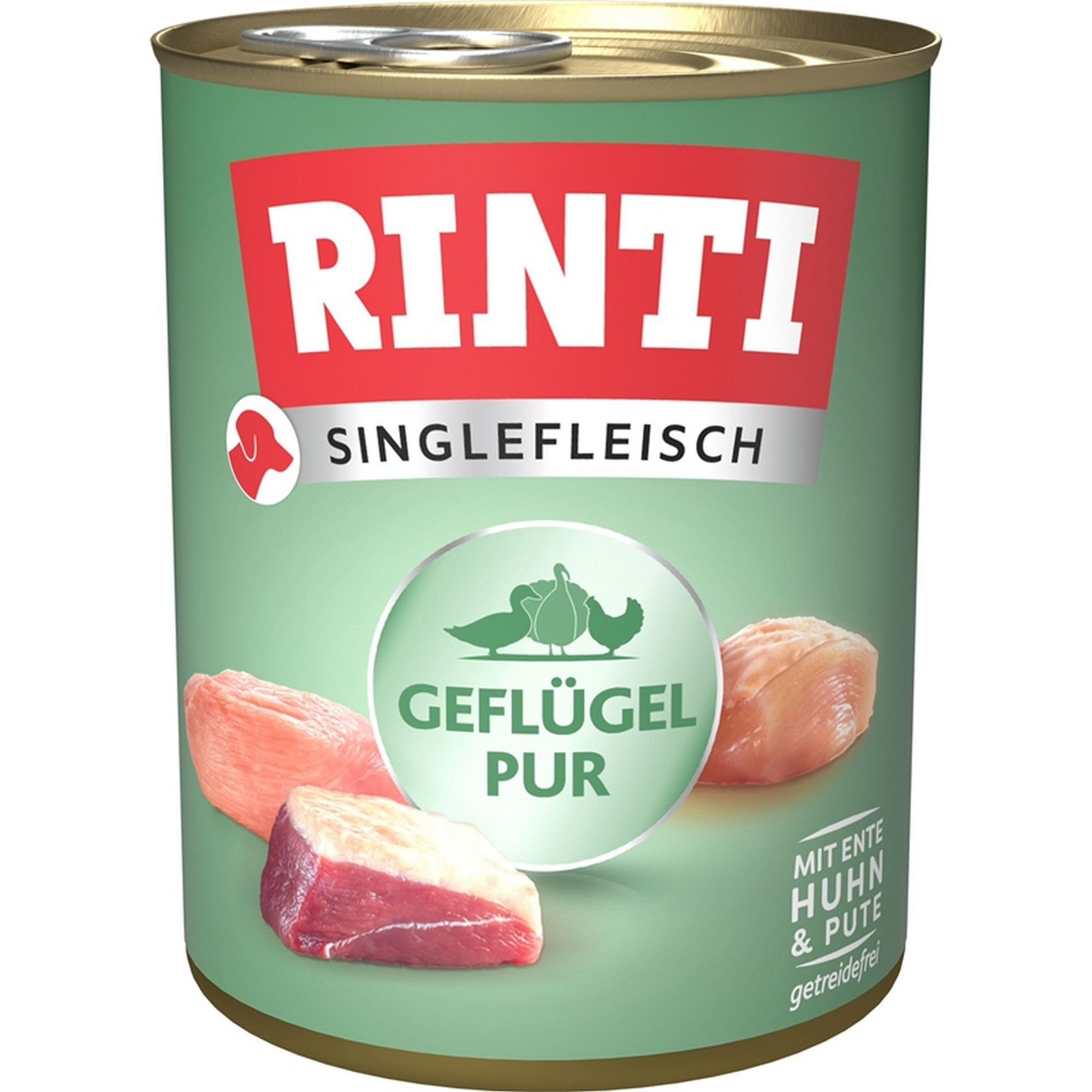 Hundefutter 'Singlefleisch' Geflügel Pur 800 g