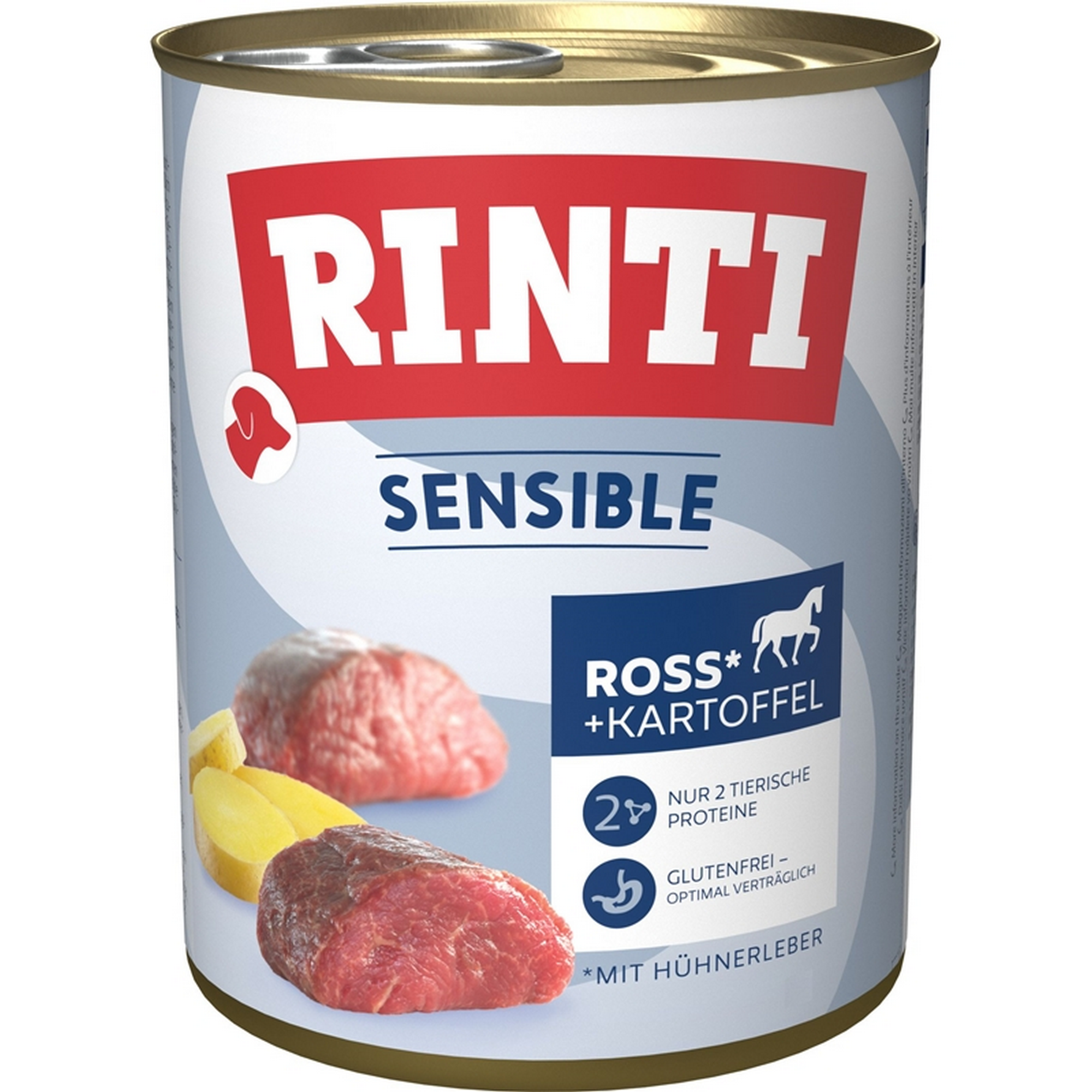 Hundefutter 'Sensible' Ross Kartoffel 800 g