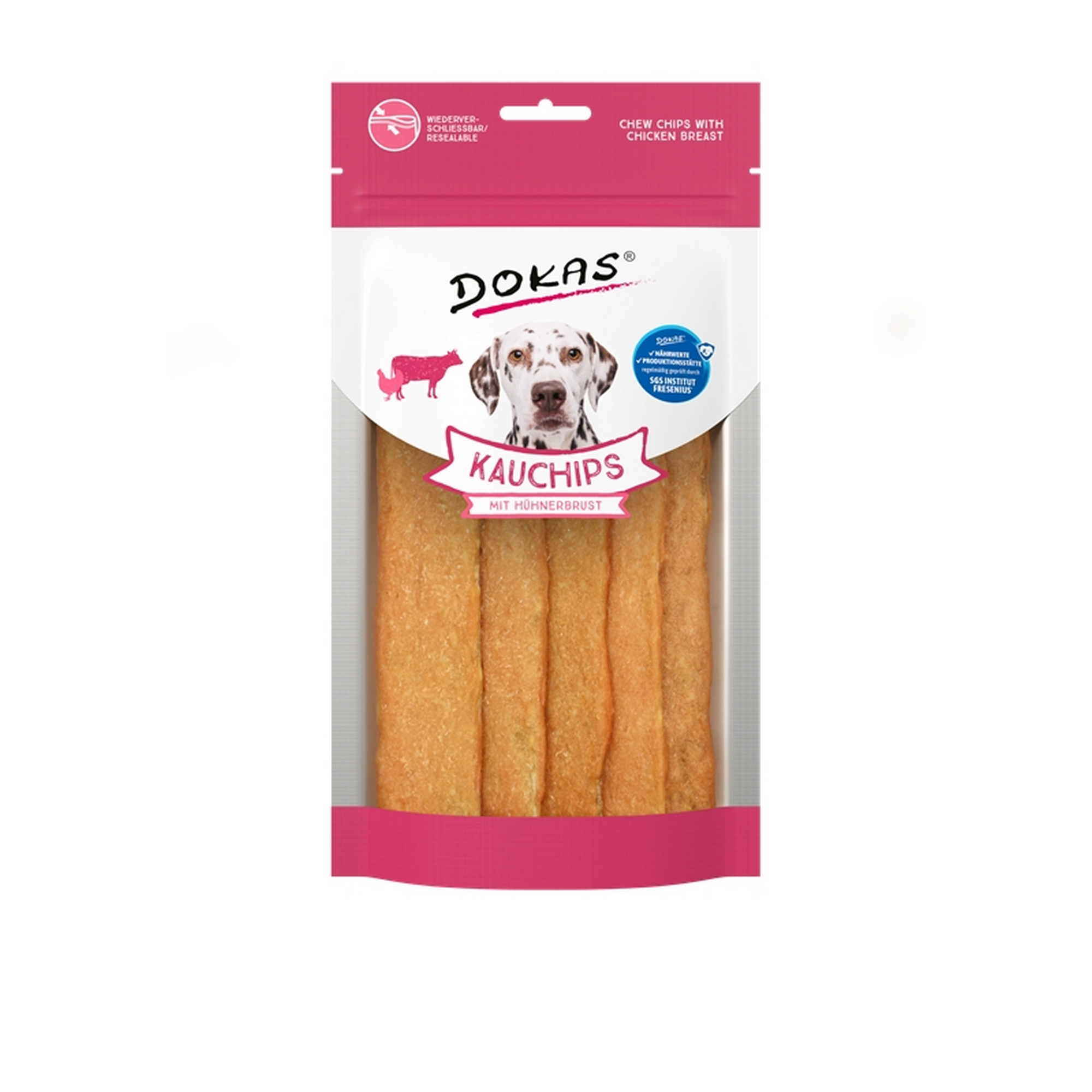 Hundefutter Kauchips Huhn 175 g