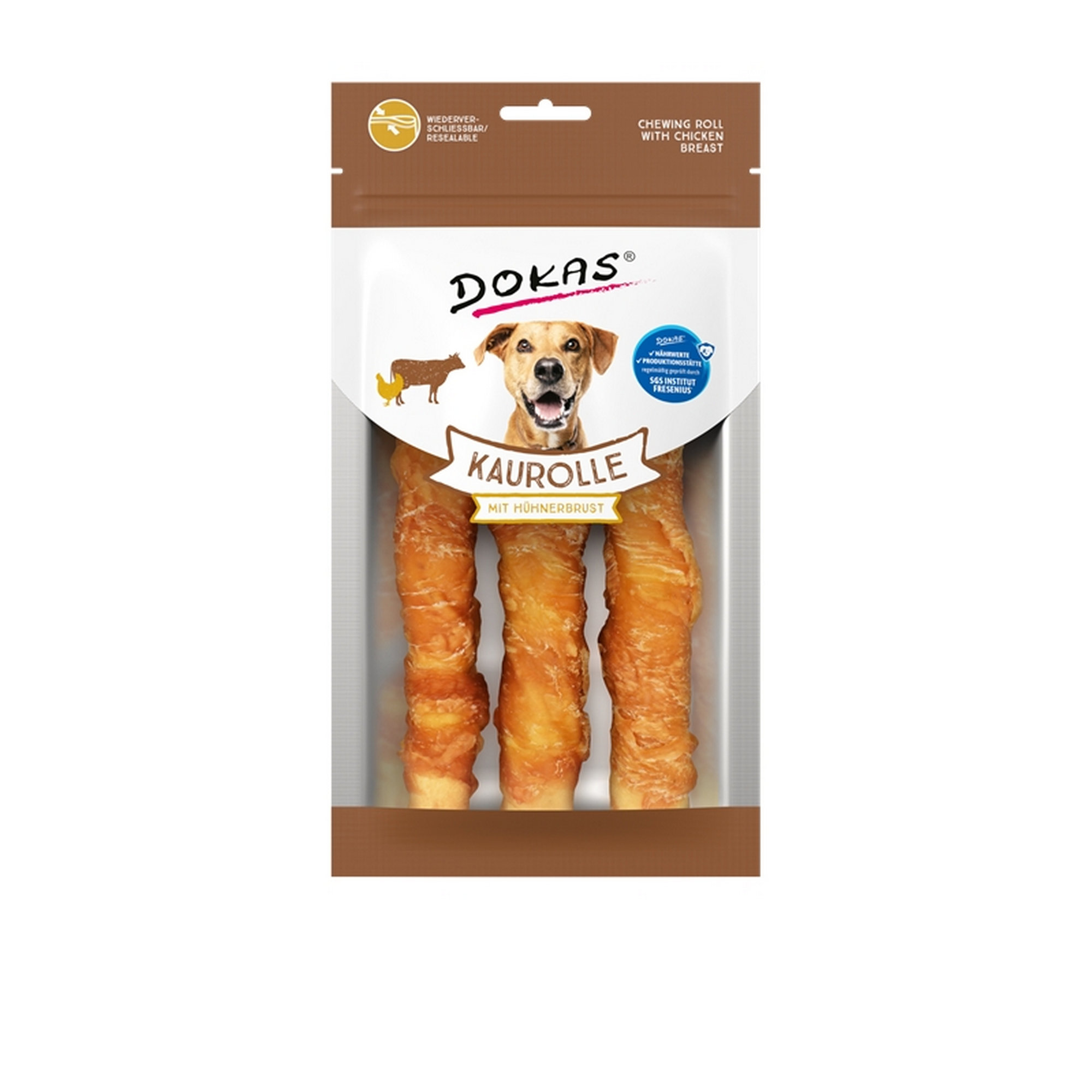 Hundefutter Kaurolle Hühnerbrust 150 g