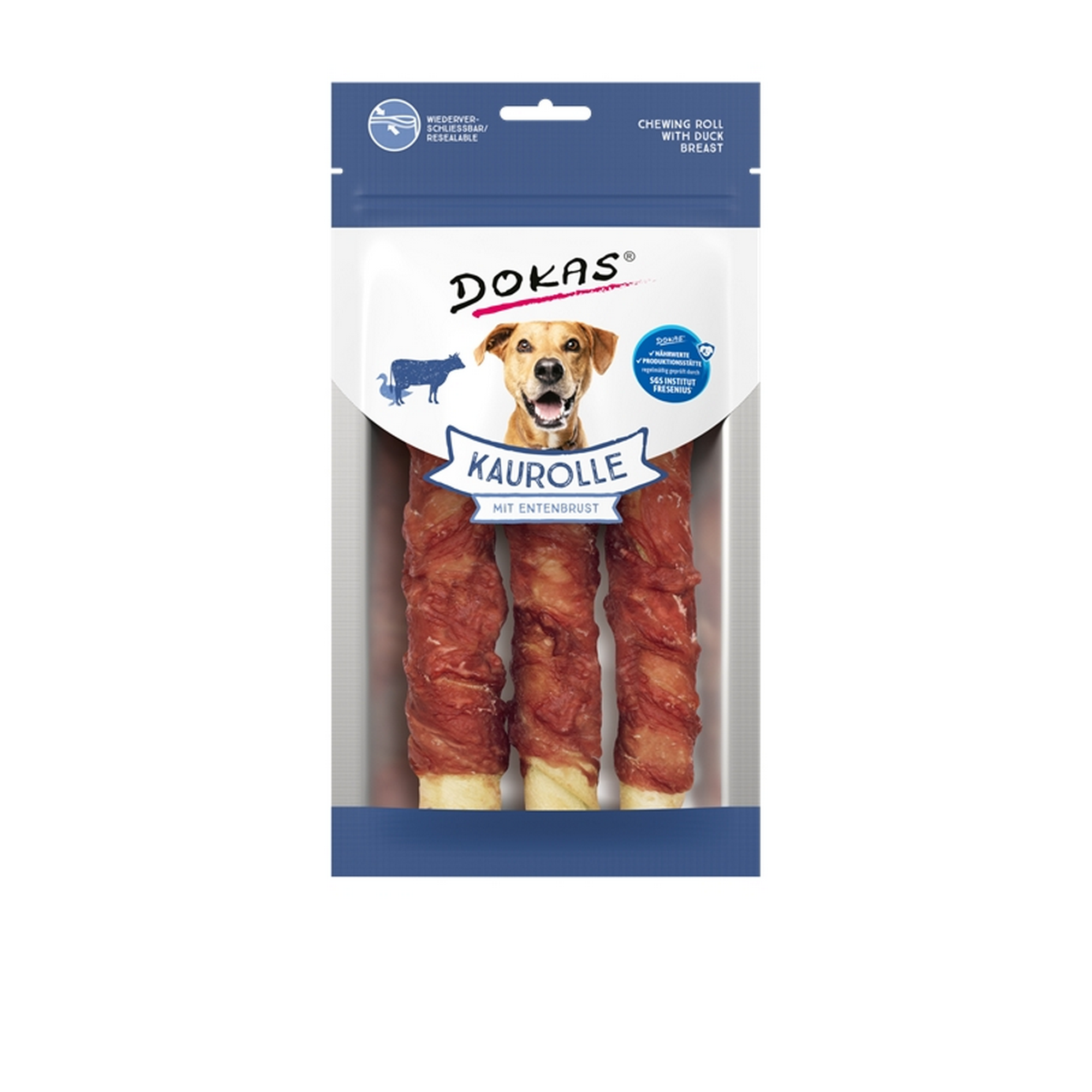 Hundefutter Kaurolle Entenbrust 150 g