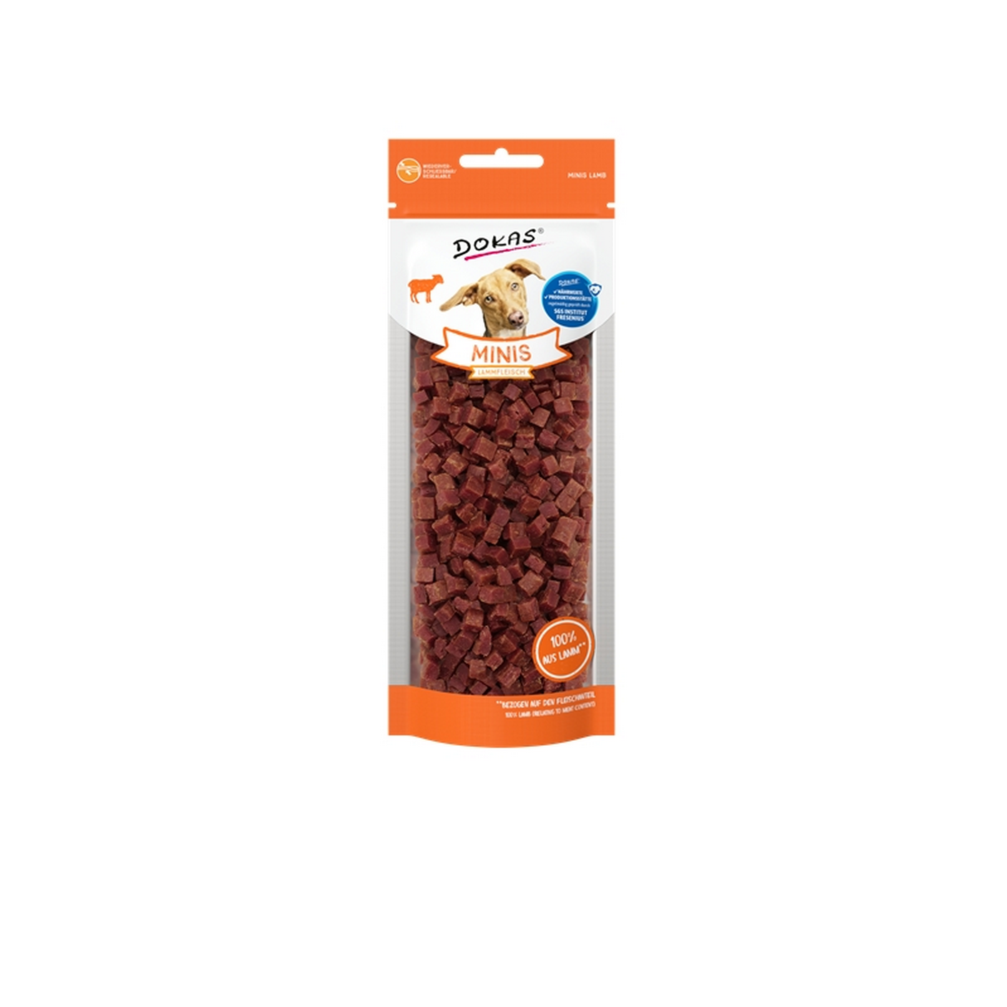 Hundefutter Minis-Lammfleisch 70 g