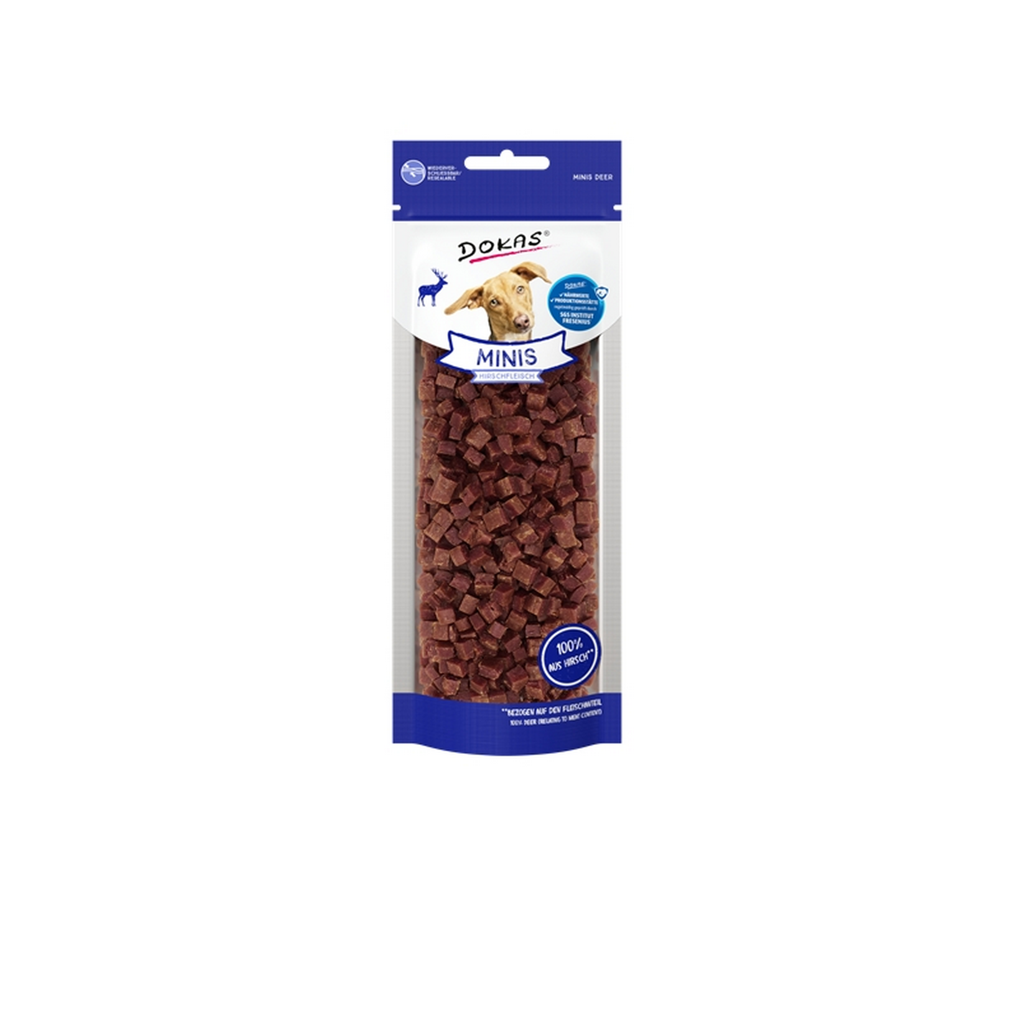 Hundefutter Minis-Hirschfleisch 60 g