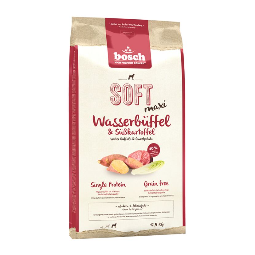 Hundefutter 'High Premium Concept Soft/Plus' Soft Maxi Büffel 12,5 kg