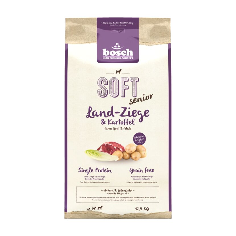 Hundefutter 'High Premium Concept Soft/Plus' Soft Senior Ziege 12,5 kg