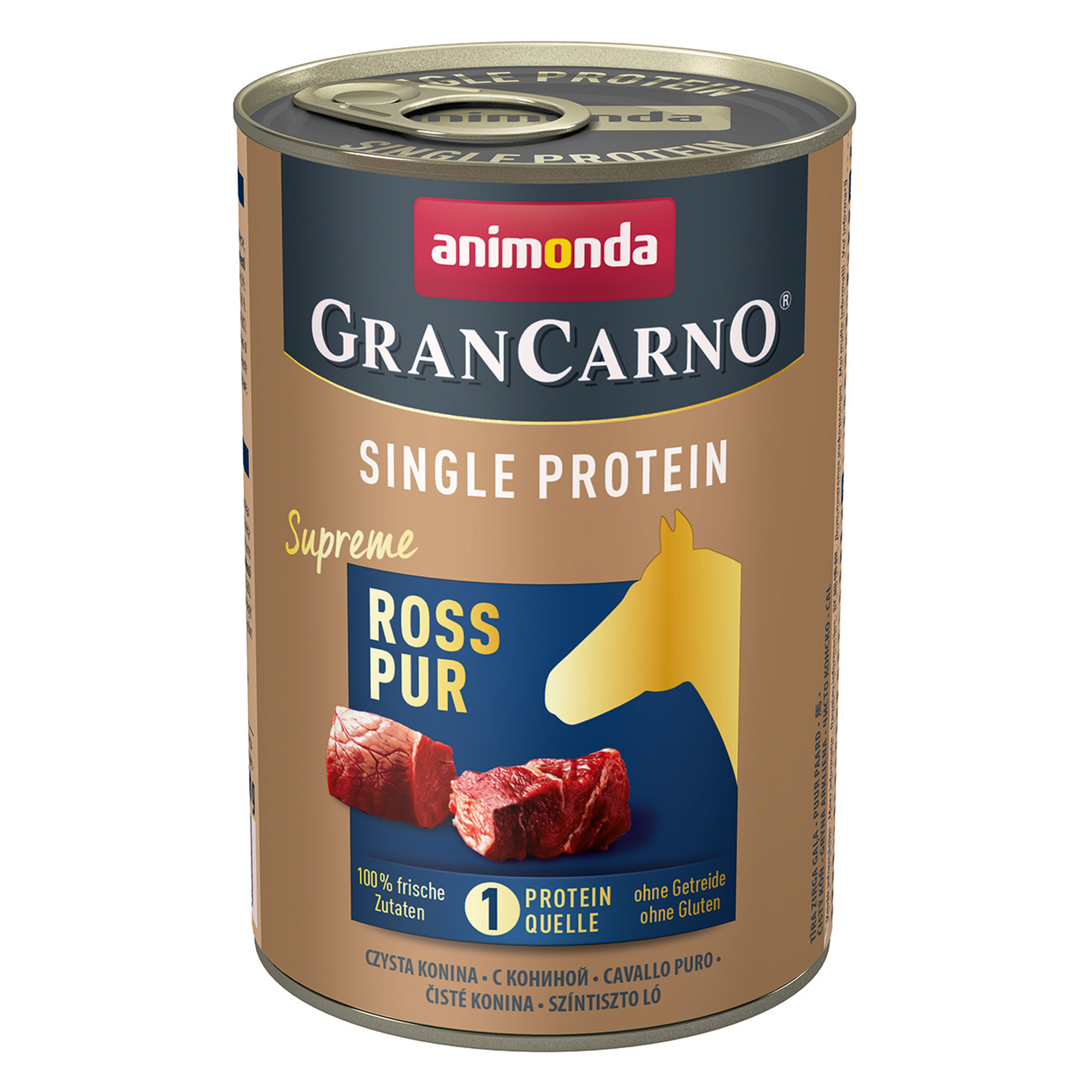 Hundefutter 'granCarno' Single Protein Ross 400 g