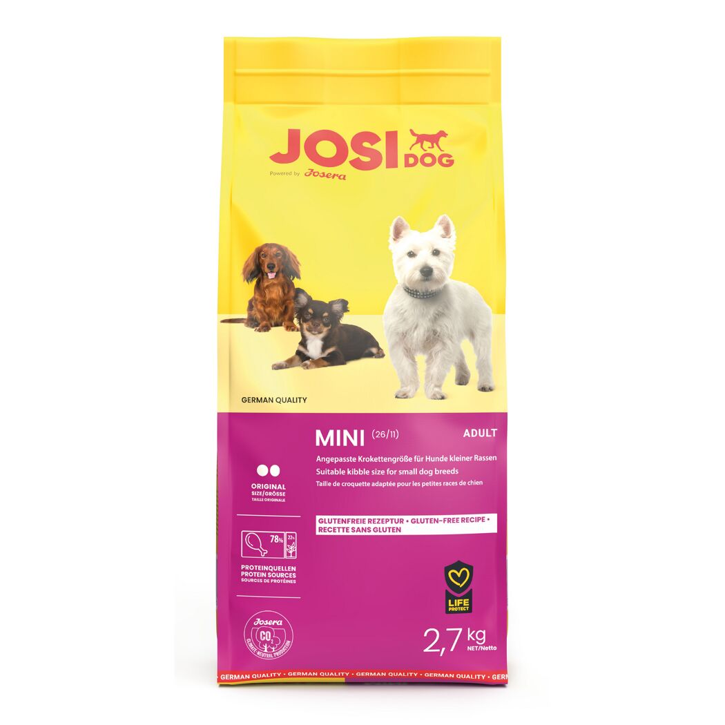 Hundetrockenfutter Mini für kleine Hunde 2,7 kg