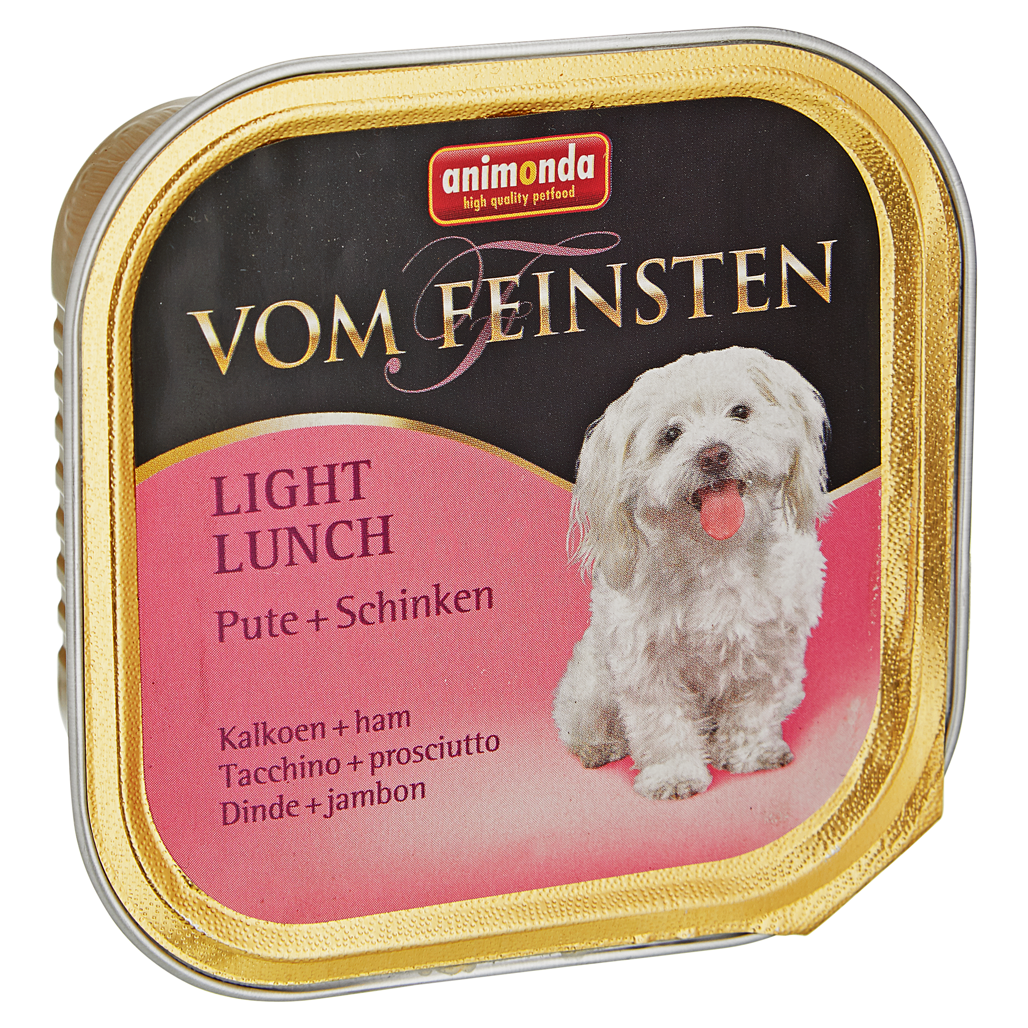 Hundenassfutter "Vom Feinsten" Light Lunch mit Pute/Schinken 150 g + product picture