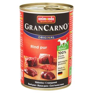 Hundenassfutter "Gran Carno" Original Rind pur 400 g