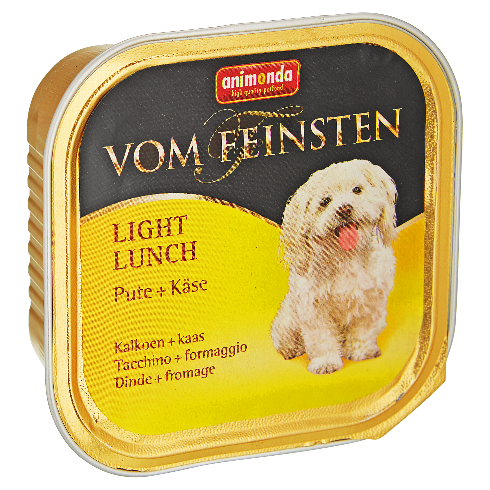 Hundenassfutter "Vom Feinsten" Light Lunch mit Pute/Käse 150 g + product picture