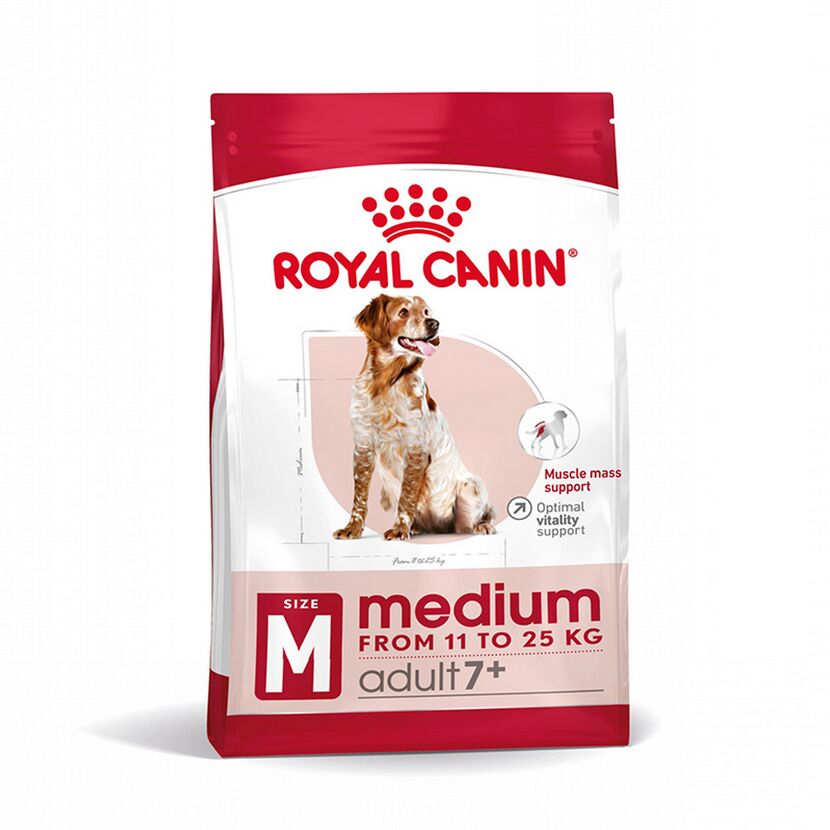 Hundetrockenfutter 'Medium Adult 7+' 4 kg