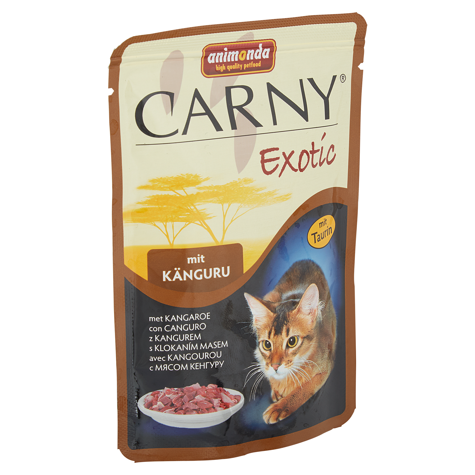 Katzennassfutter "Carny" Exotic mit Känguru 85 g + product picture