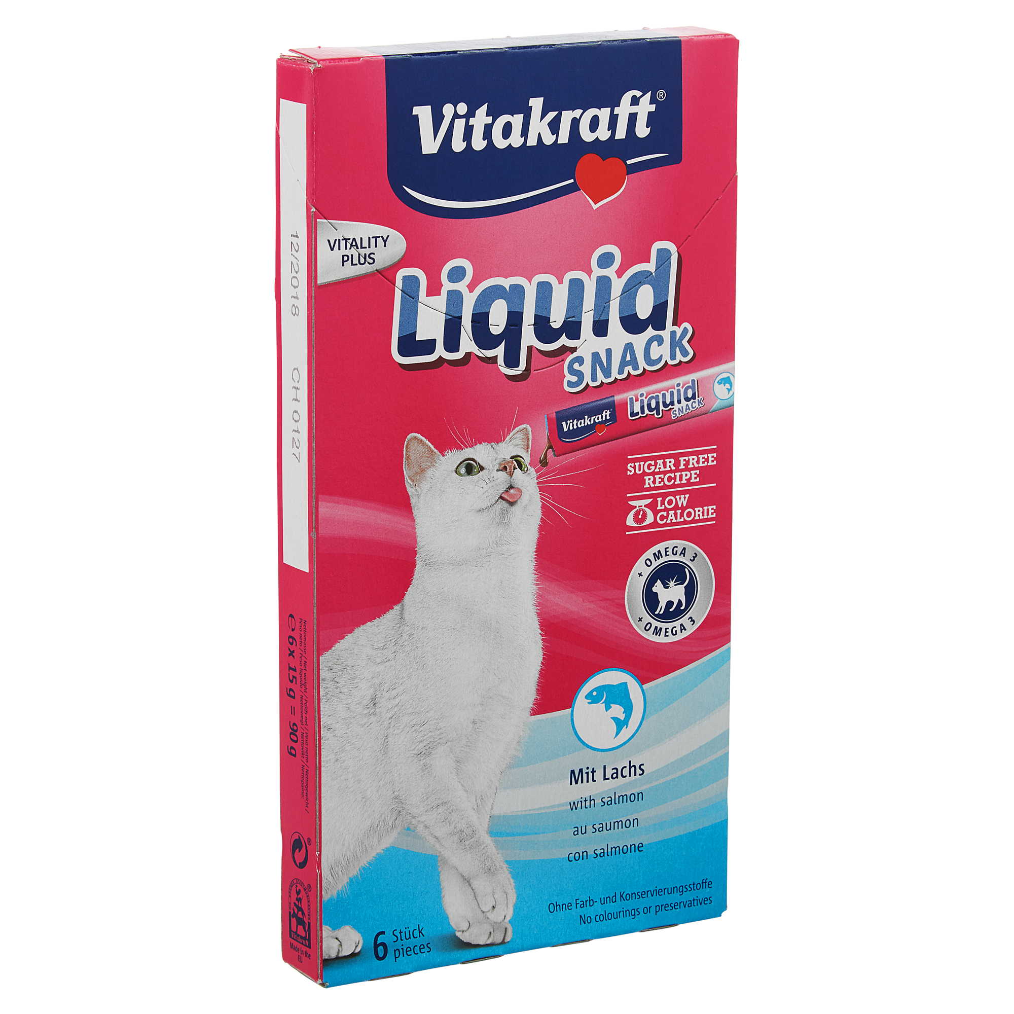 Katzensnack "Liquid-Snack" Lachs 6x 15 g + product picture