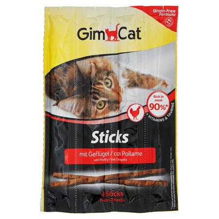 2. Bild von Katzensticks mit Geflügel 4x 5 g